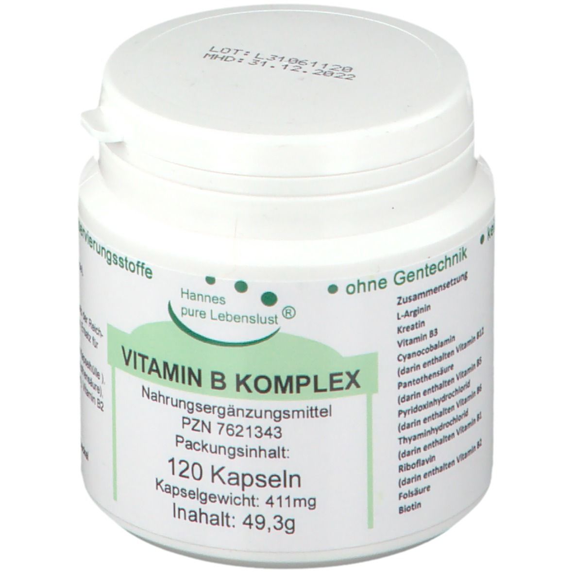 VITAMIN B KOMPLEX Kapseln