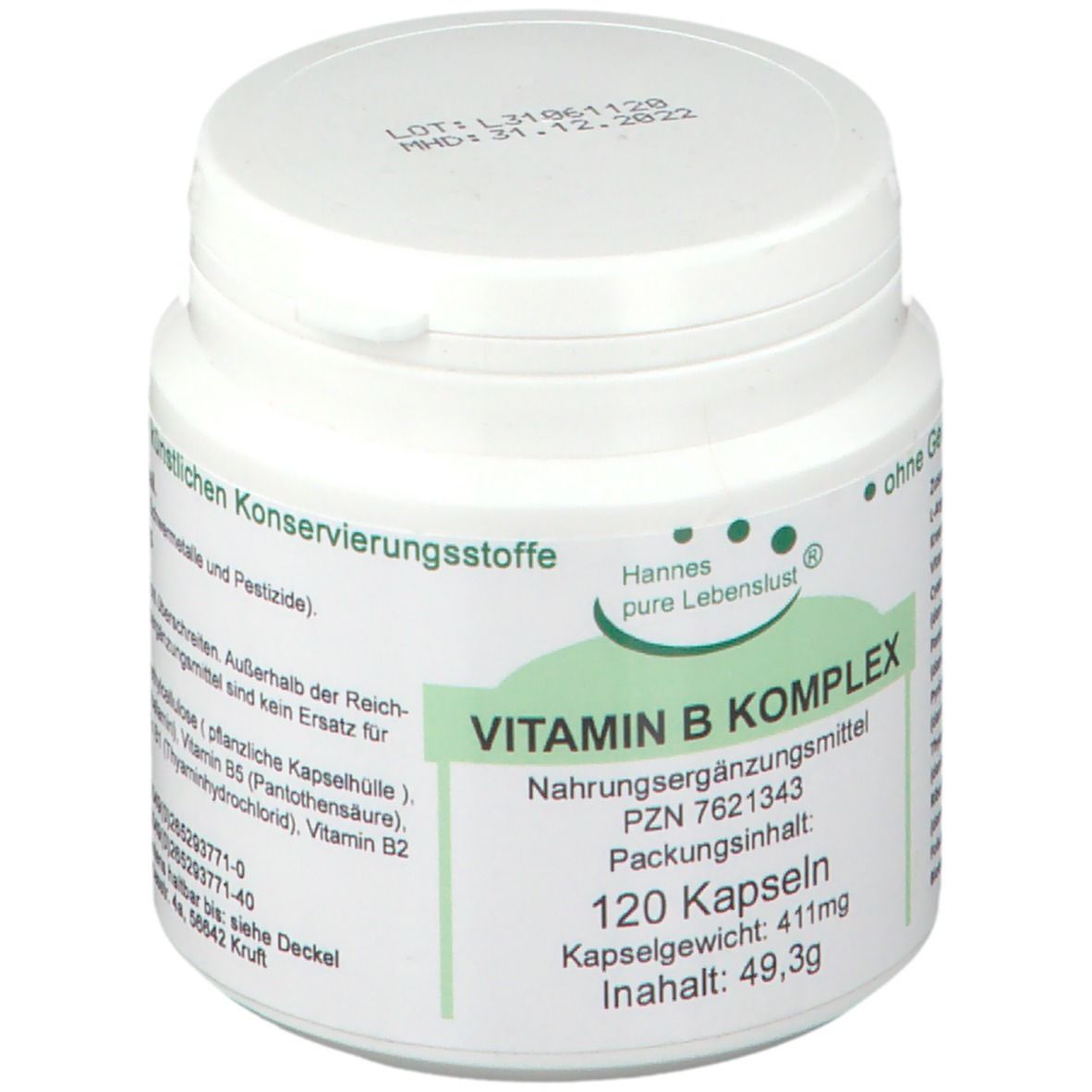 VITAMIN B KOMPLEX Kapseln