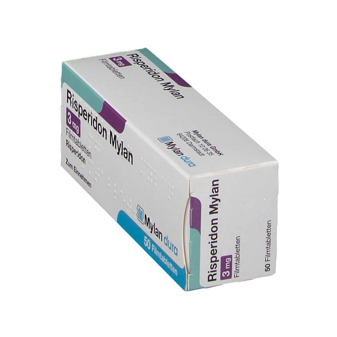 Risperidon Mylan 1 mg Filmtabletten 50 St