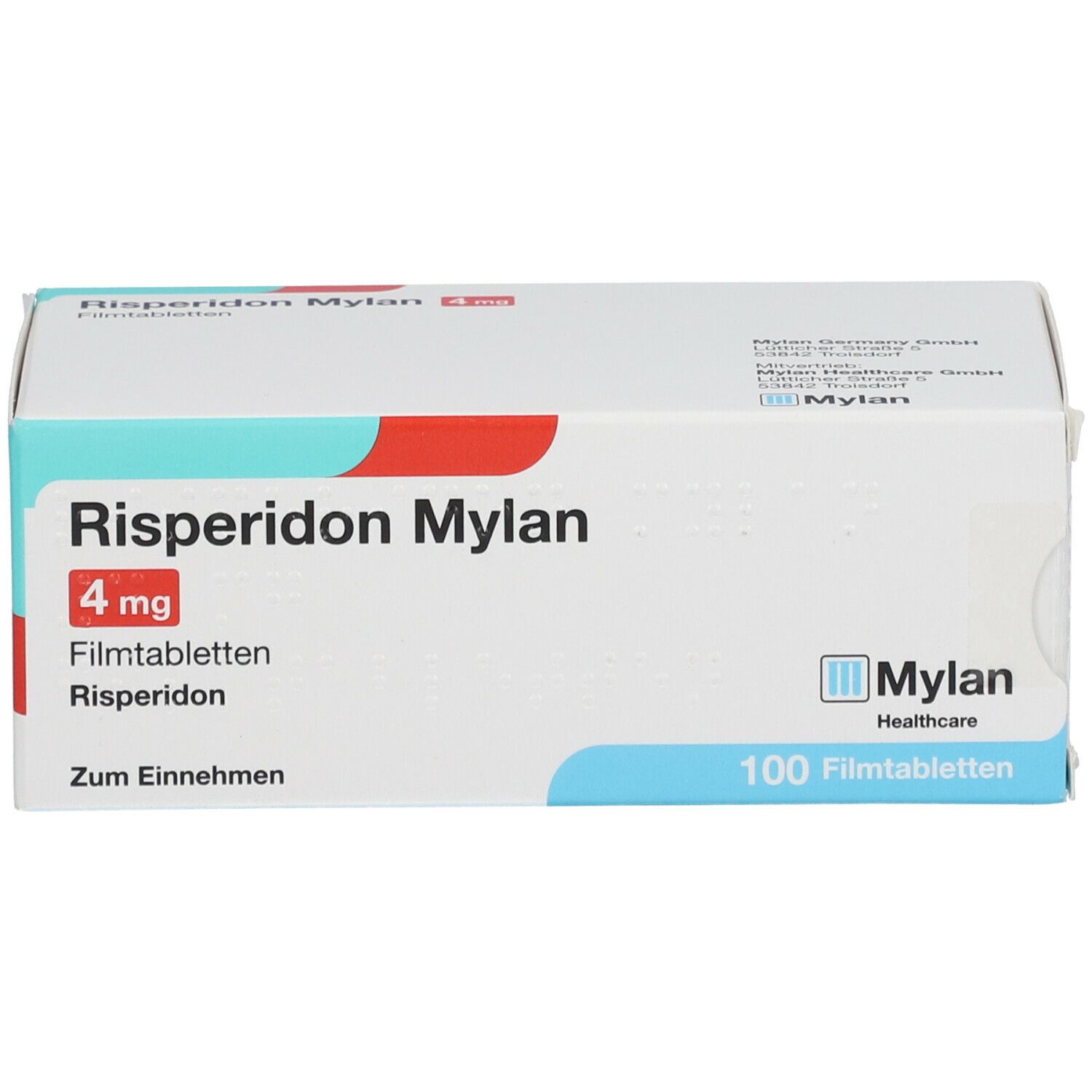 Risperidon Mylan 4 mg