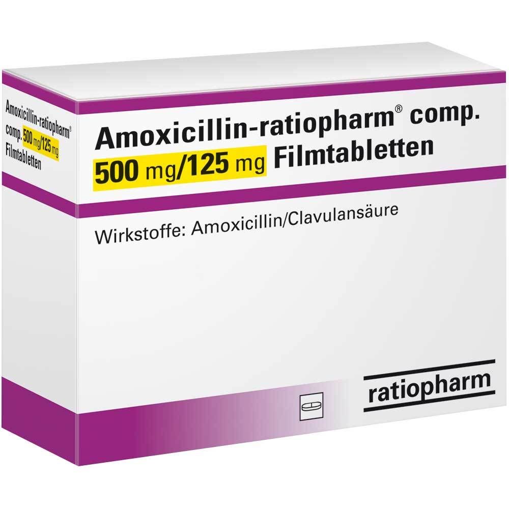 Amoxicillin-ratiopharm® comp. 500 mg/125 mg