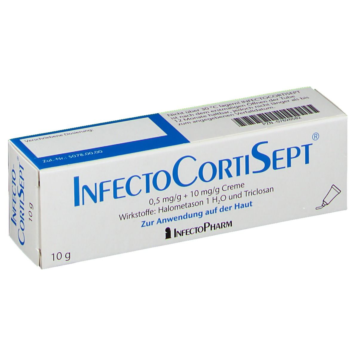 InfectoCortiSept® 0,5 mg/g + 10 mg/g 50 g mit dem E-Rezept kaufen - SHOP  APOTHEKE