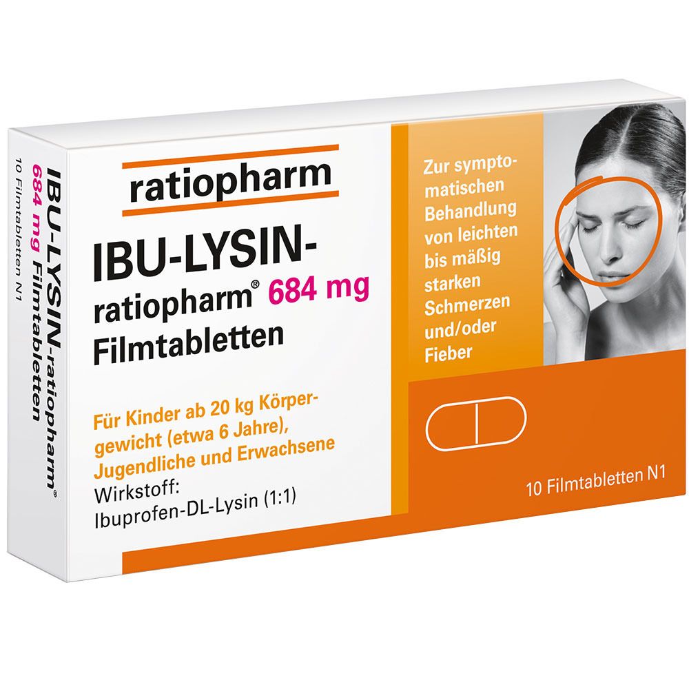 IBU-LYSIN-ratiopharm® 684 mg