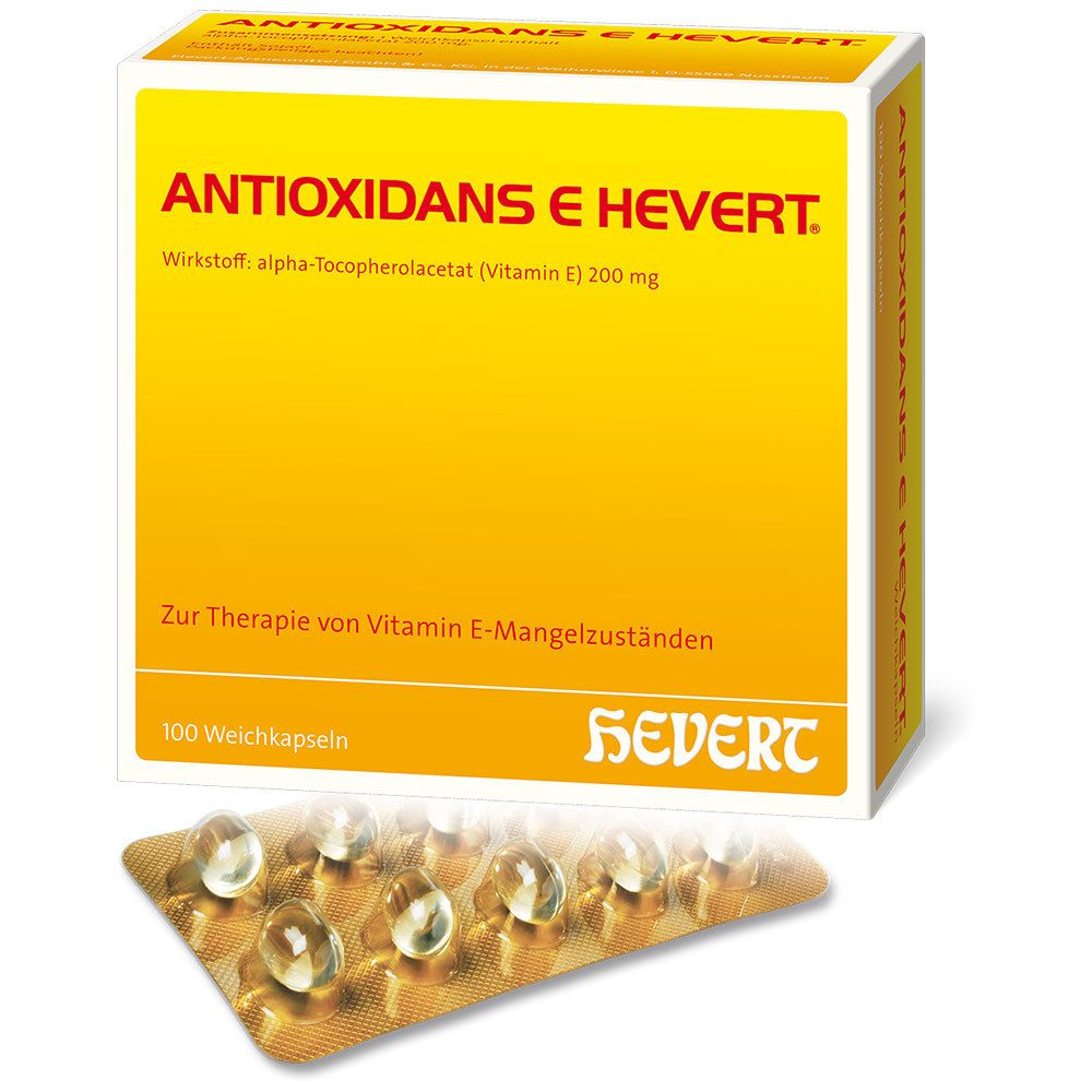 ANTIOXIDANS E HEVERT® Weichkapseln