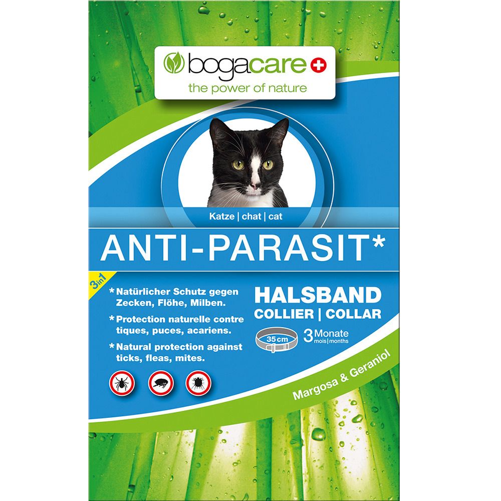 bogacare Anti-Parasit Halsband für Katzen