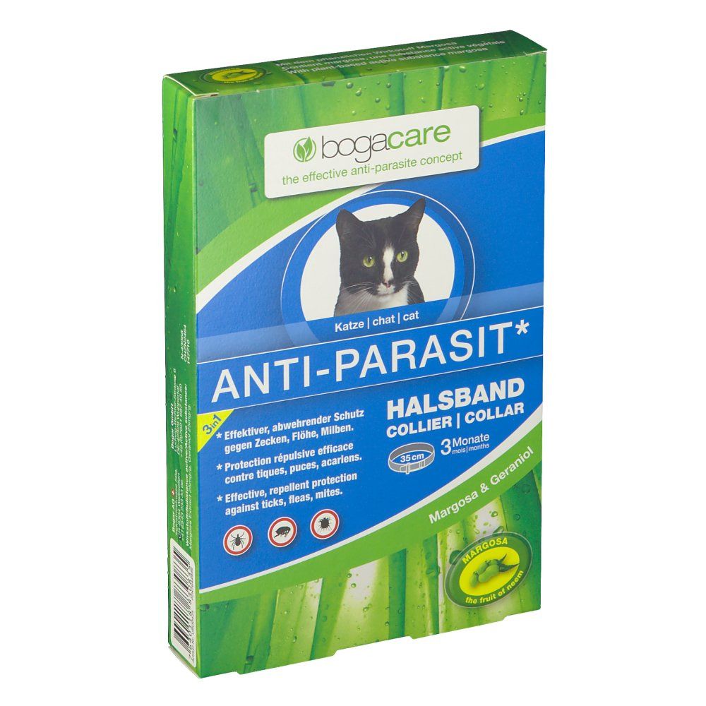 bogacare Anti-Parasit Halsband für Katzen