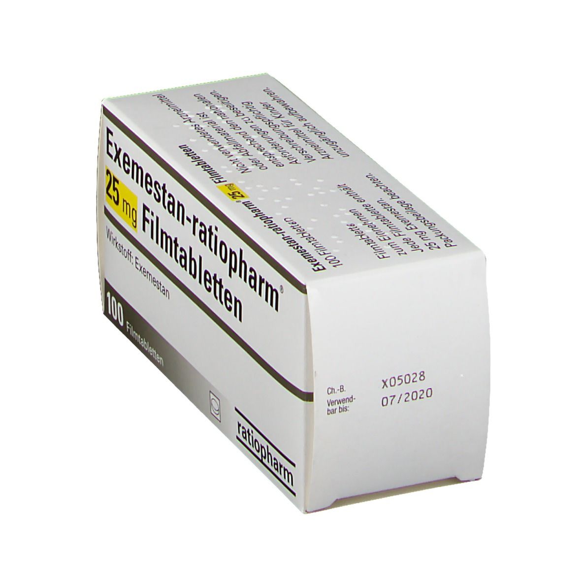 Exemestan-ratiopharm® 25 mg
