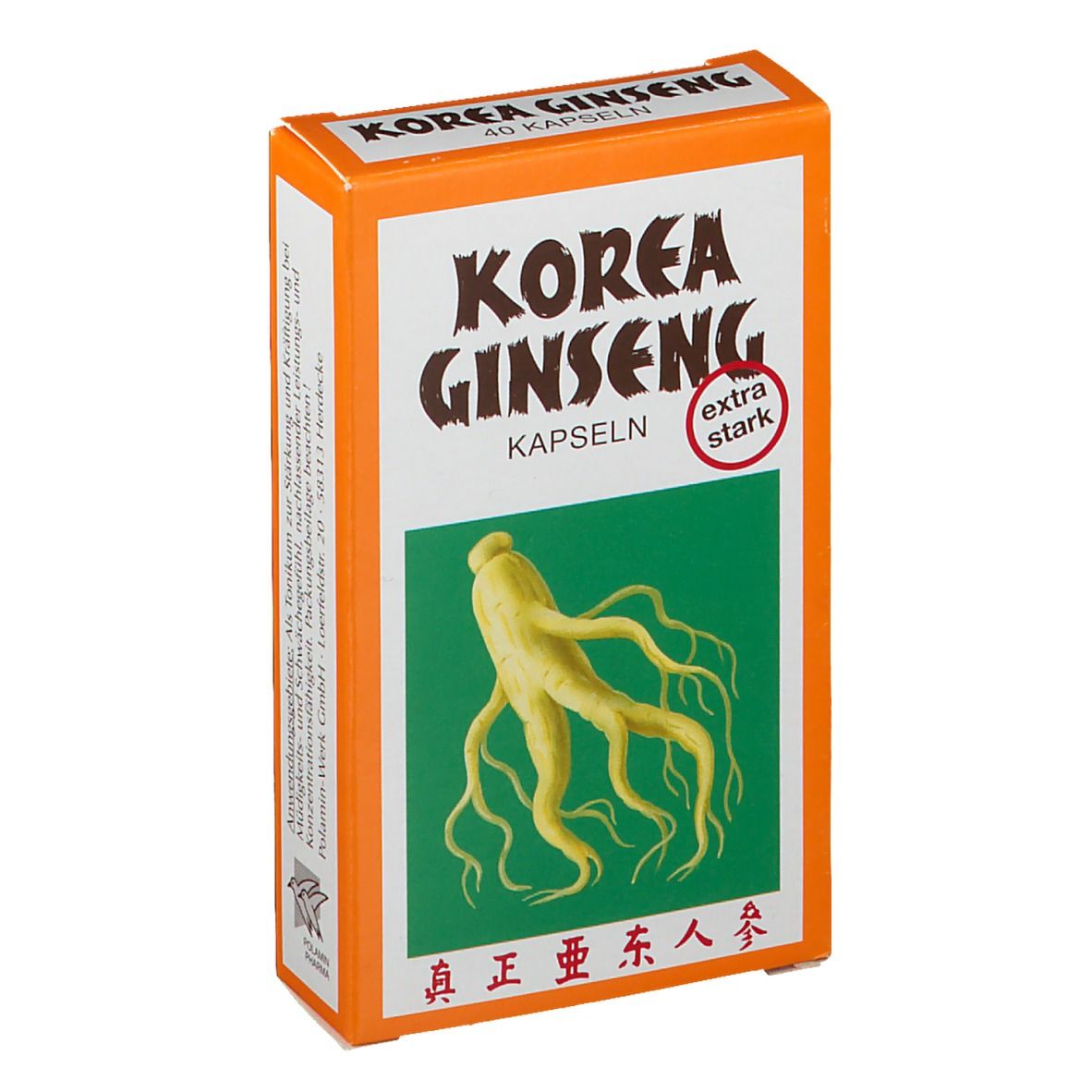 Korea Ginseng Kapseln extra stark