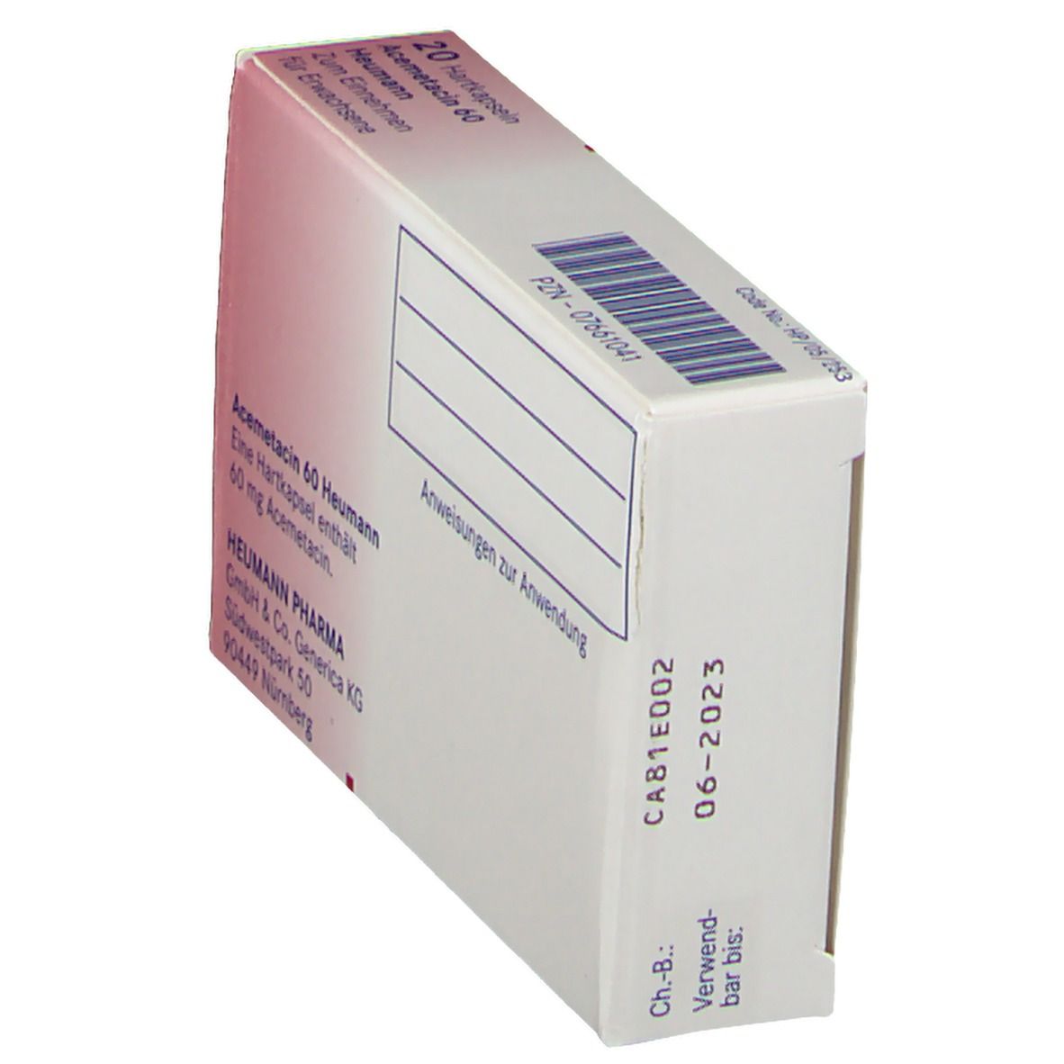 Acemetacin 60 Heumann