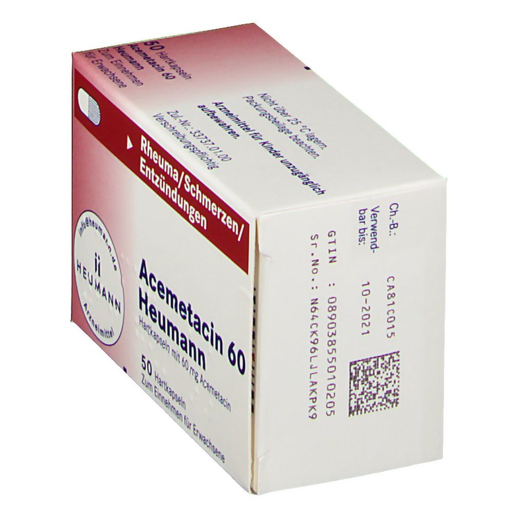 Acemetacin 60 Heumann