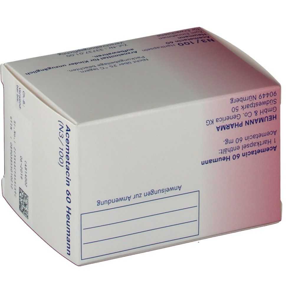 Acemetacin 60 Heumann