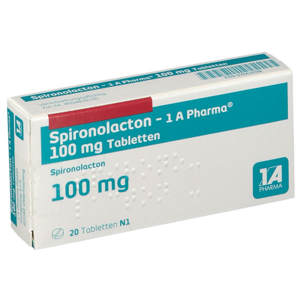 Spironolacton - 1 A Pharma® 100 mg