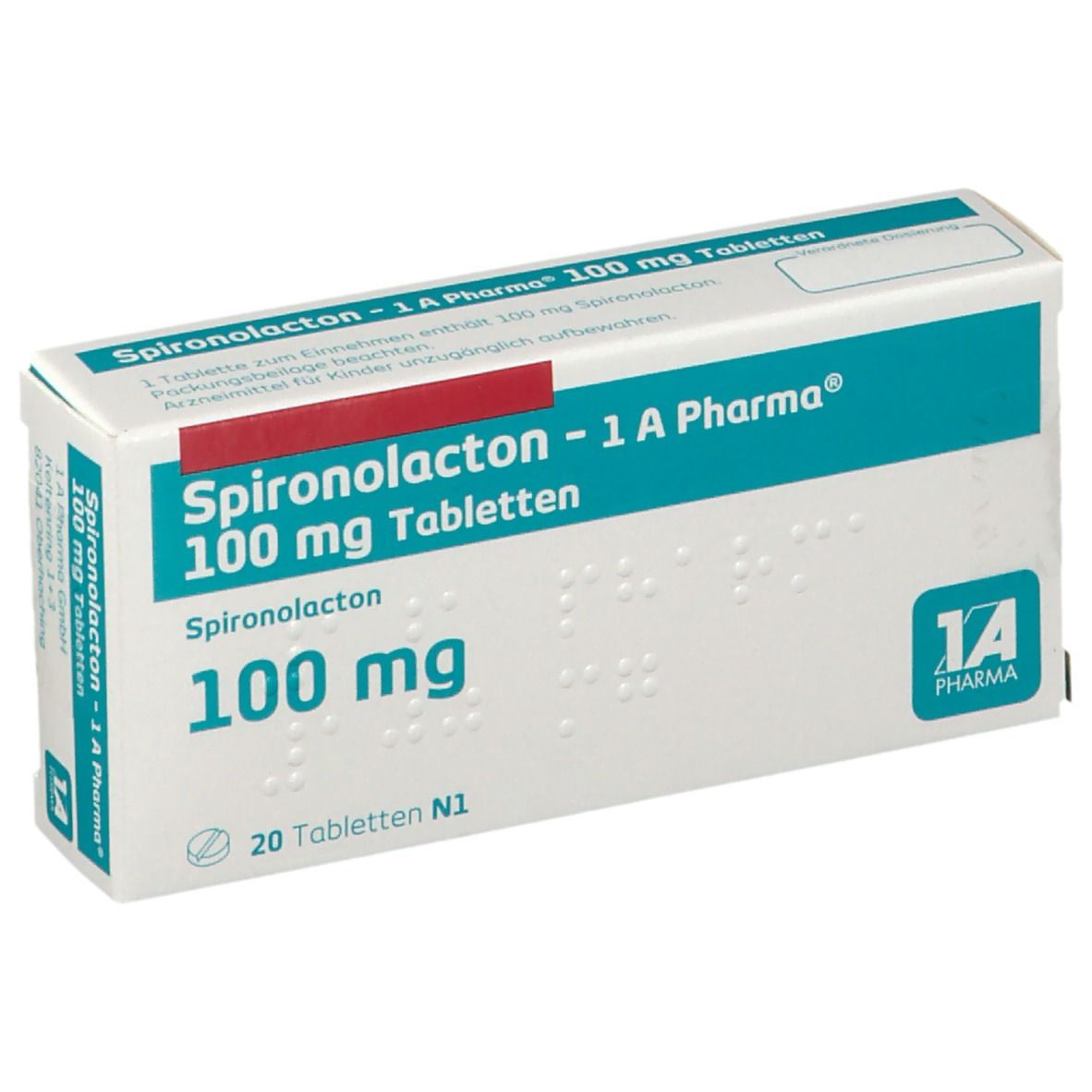 Spironolacton - 1 A Pharma® 100 mg