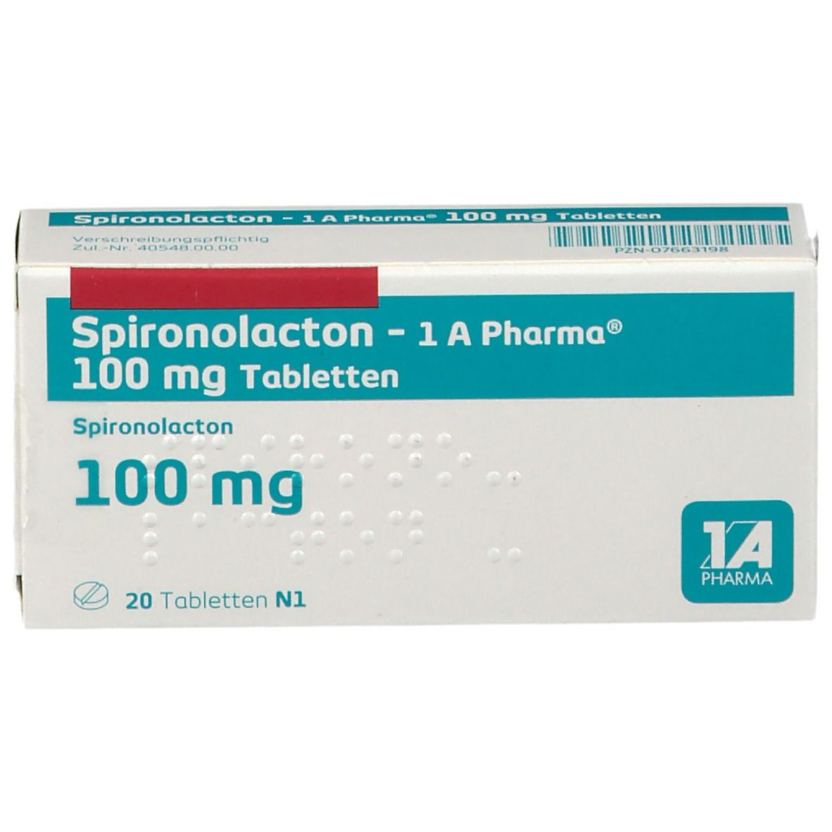 Spironolacton - 1 A Pharma® 100 mg
