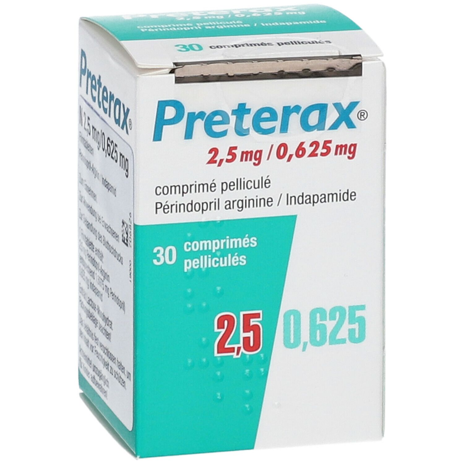 Preterax N 2,5 mg/0,625 mg