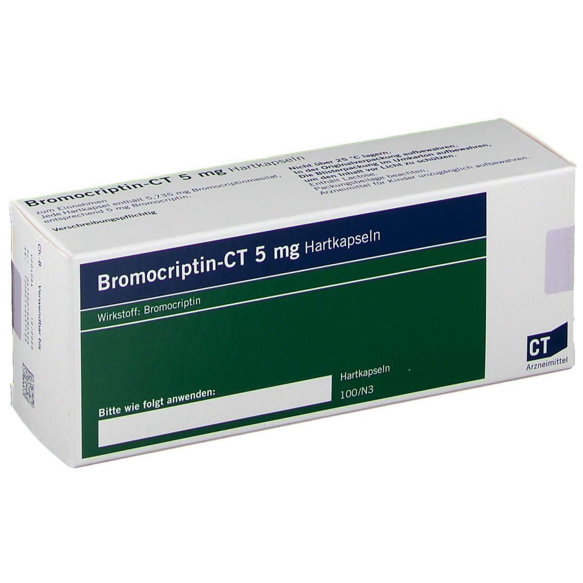 Bromocriptin- Ct 5 mg Hartkapseln