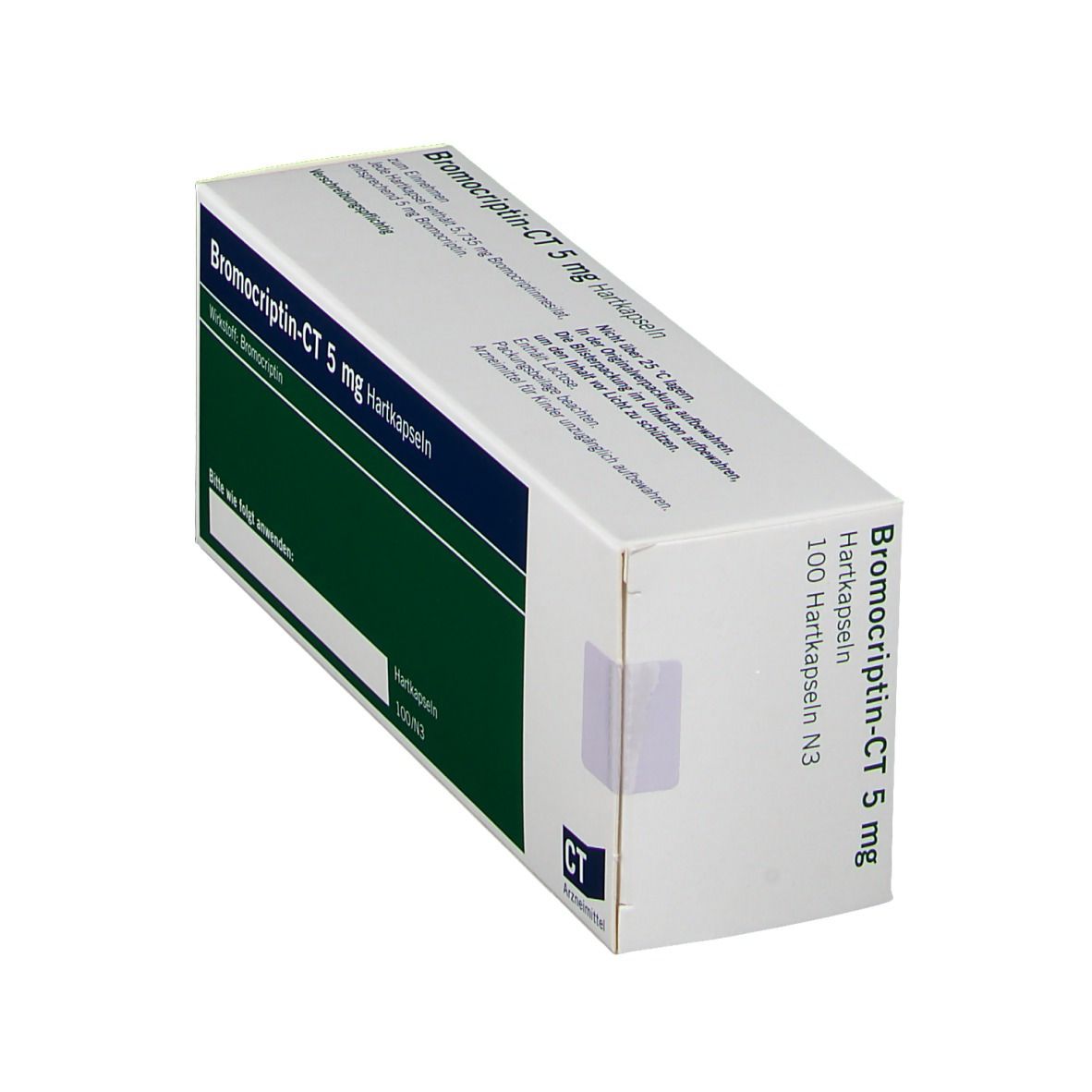 Bromocriptin- Ct 5 mg Hartkapseln