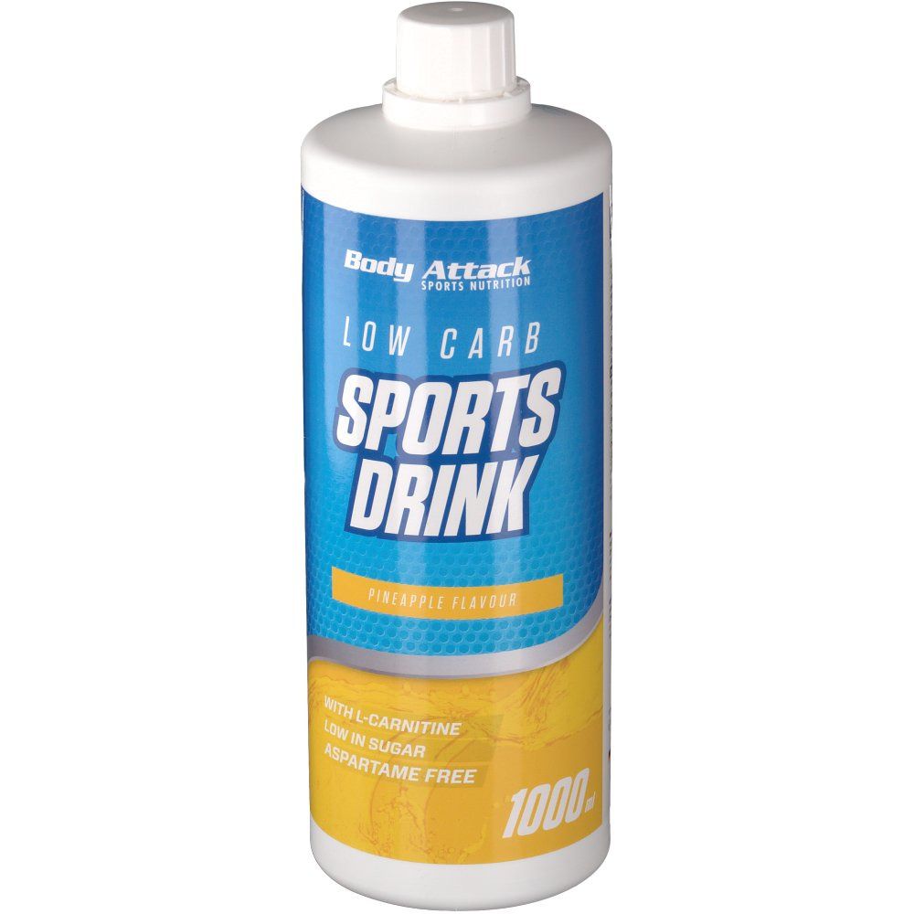 Body Attack Low Carb Sports Drink Pineapple 1000 ml shopapotheke.at
