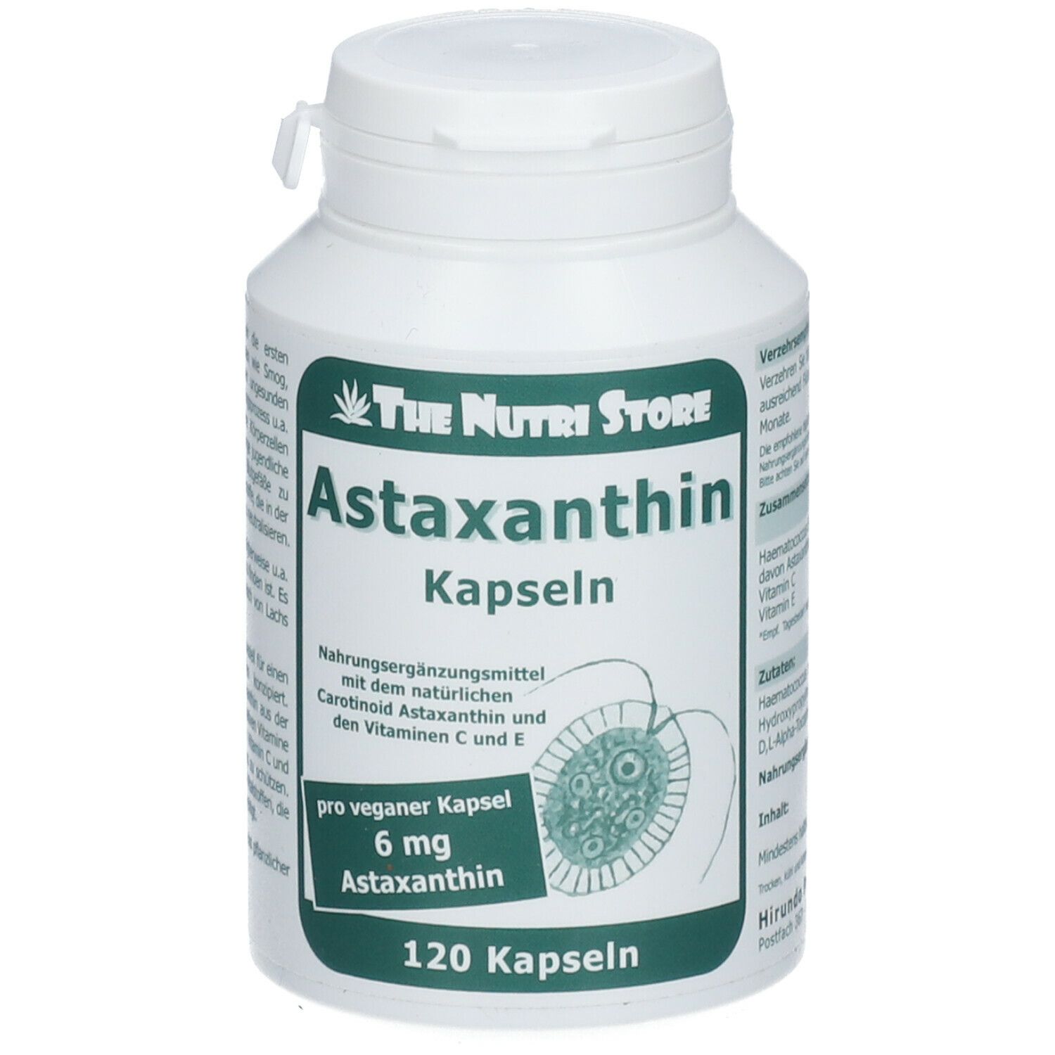 Astaxanthin 6 mg vegetarische Kapseln