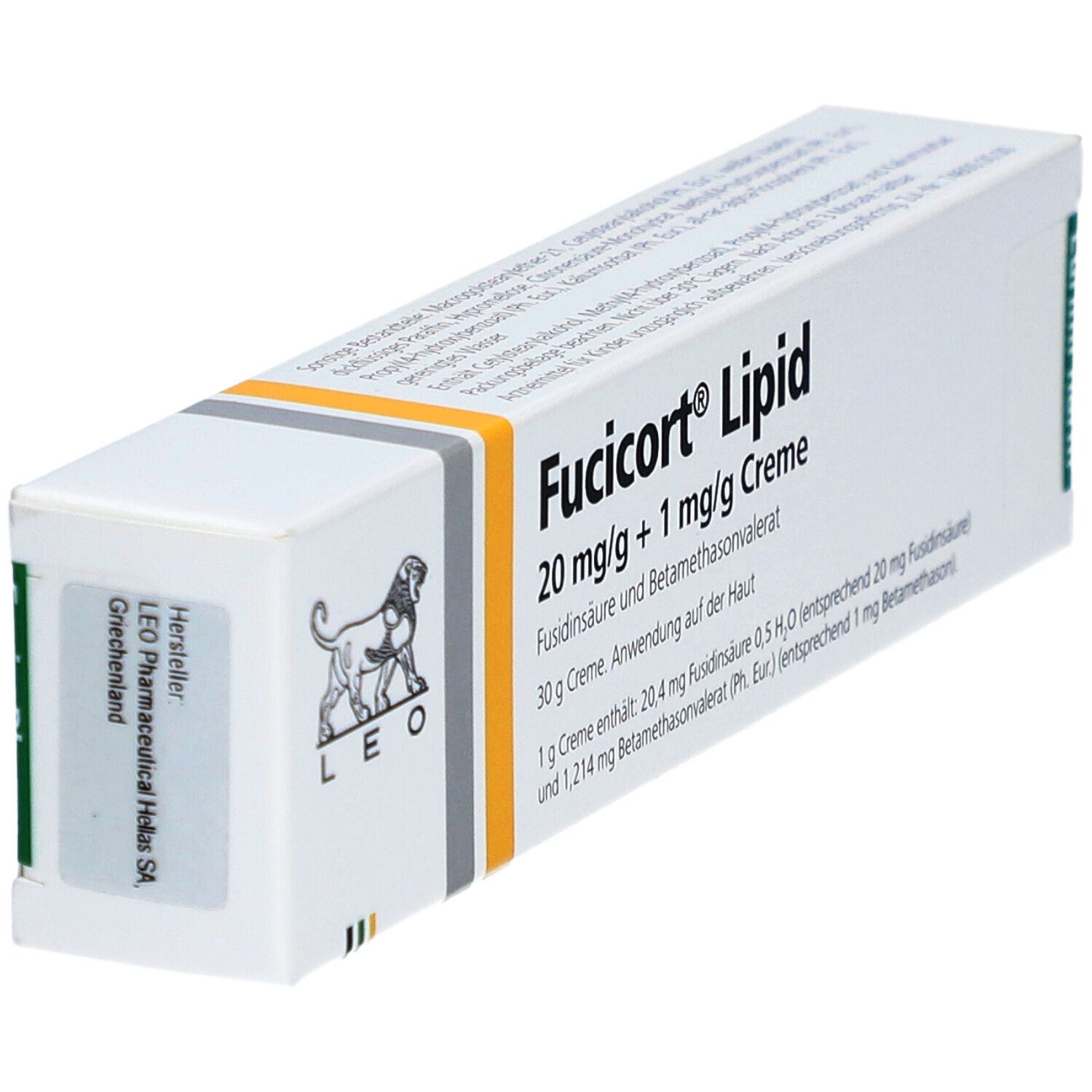 Fucicort Lipid 20 mg/g + 1 Creme 30 g