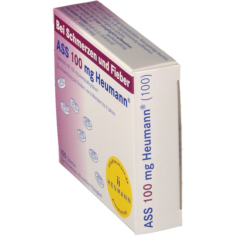 ASS 100 mg Heumann Tabletten