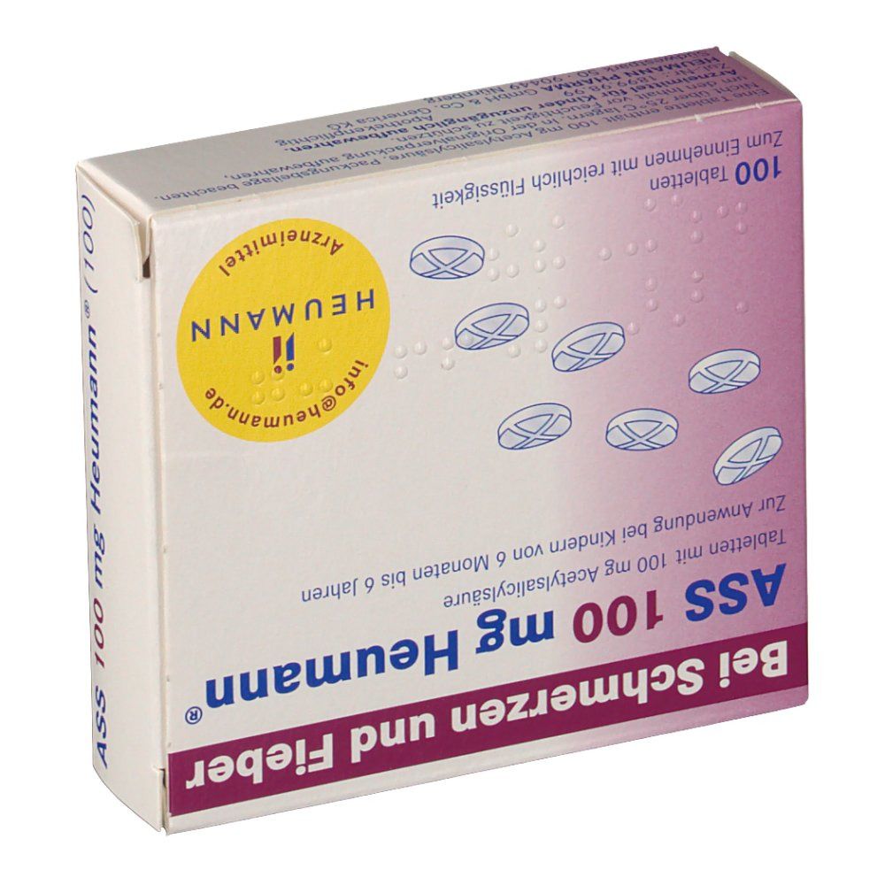 ASS 100 mg Heumann Tabletten