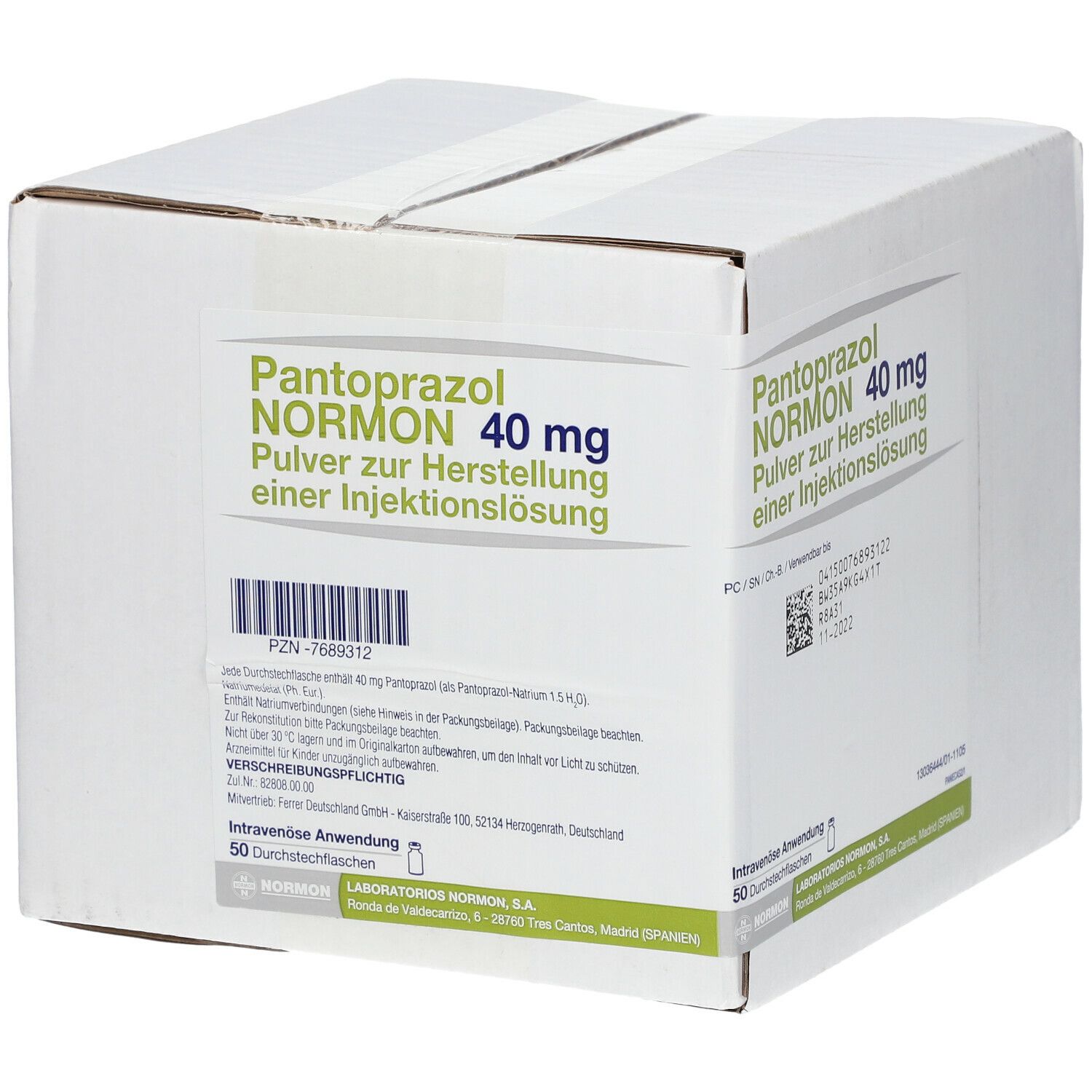 Pantoprazol NORMON 40 mg