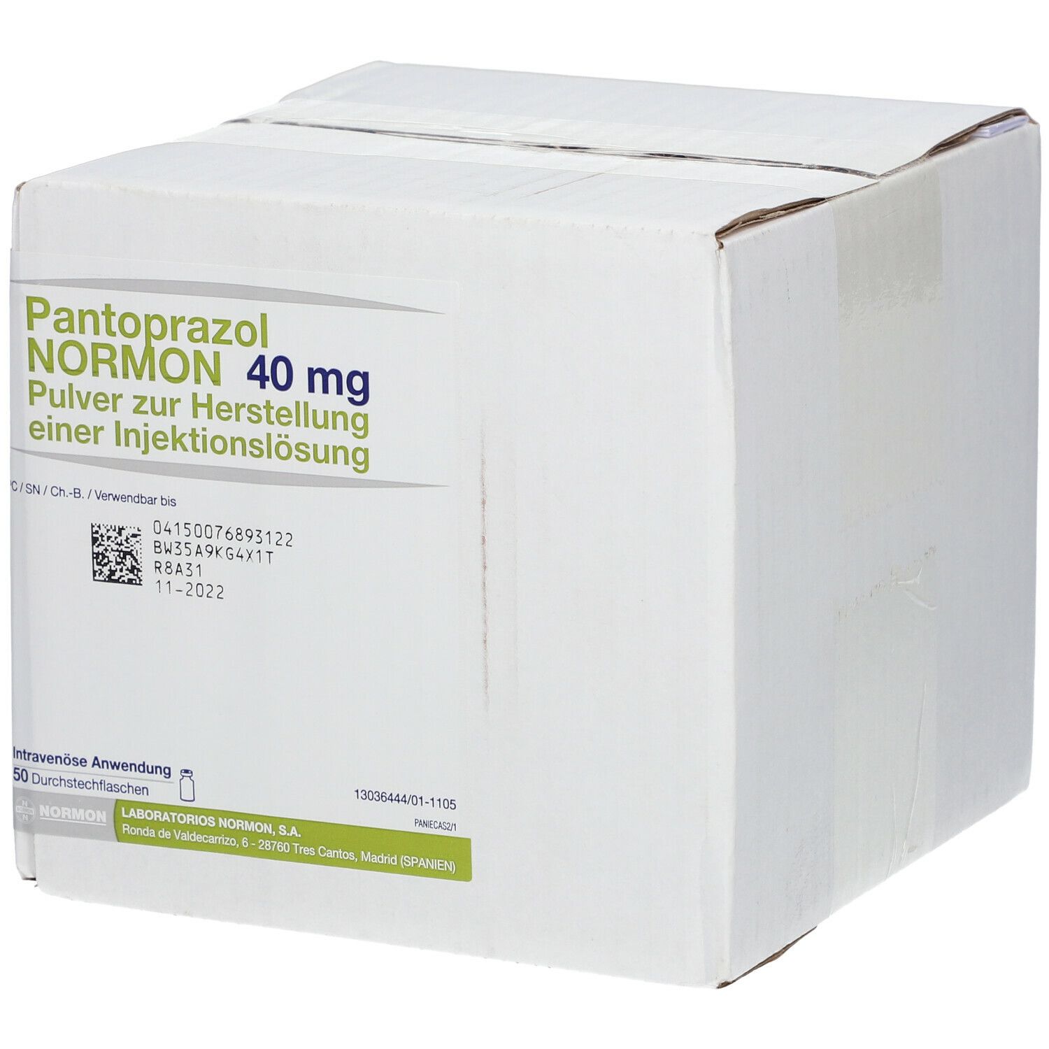 Pantoprazol NORMON 40 mg