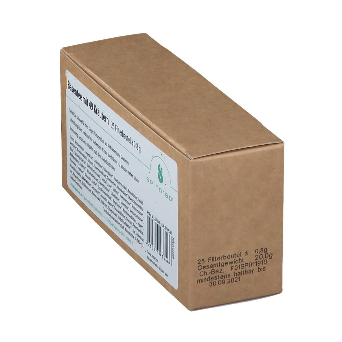 Spinnrad® Bio-Basentee mit 49 Kräutern