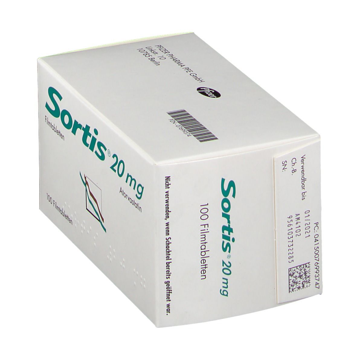 Sortis® 20 mg