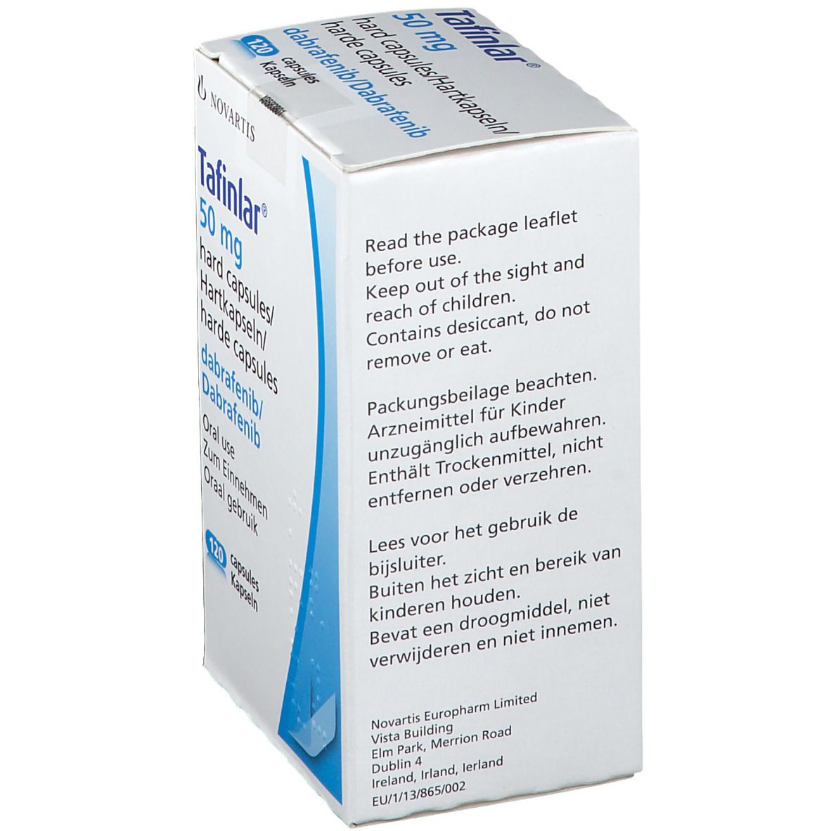 Tafinlar 50 mg Hartkapseln 1x120 St