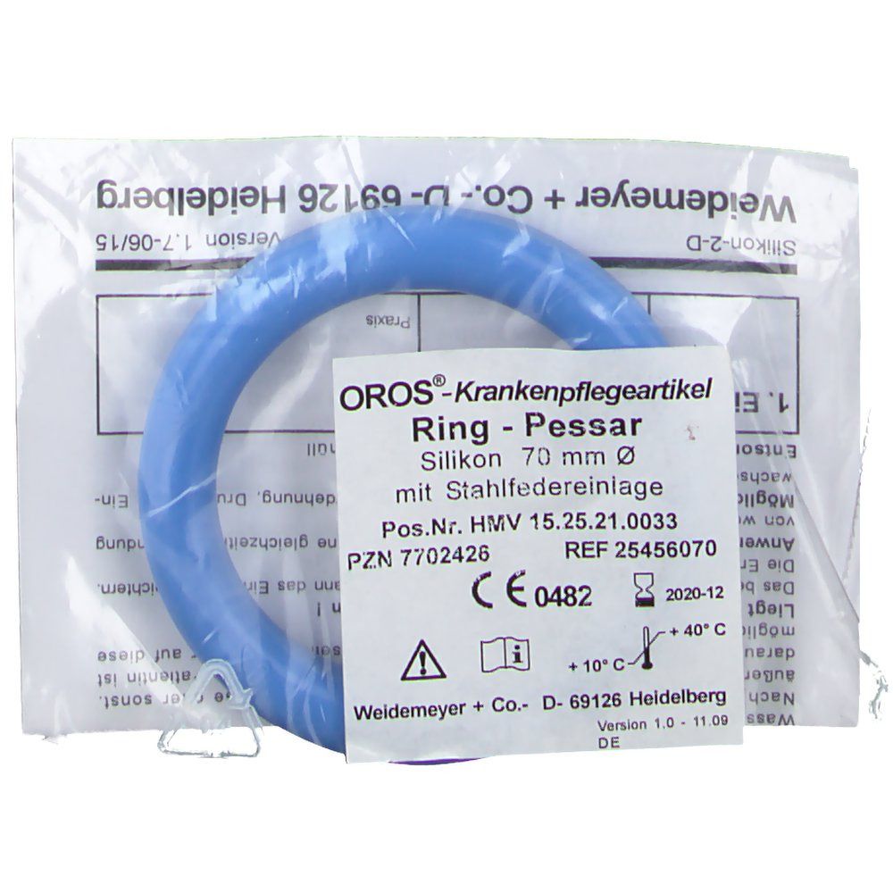 Ringpessar Silicon 70 mm 1 St Vaginalring