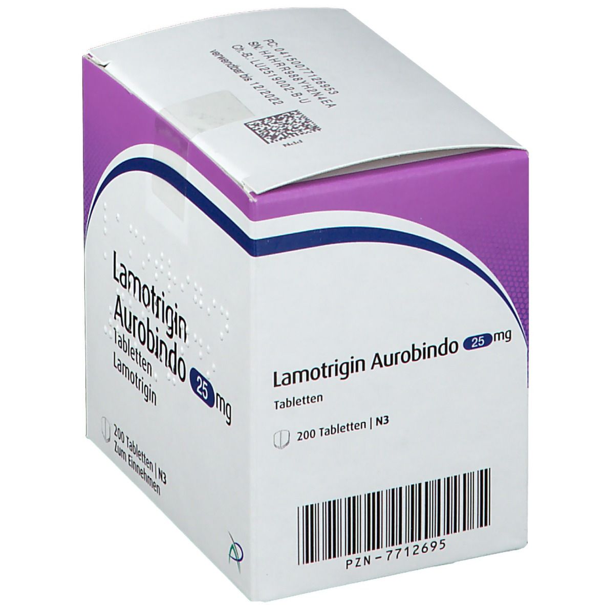 Lamotrigin Aurobindo 25 mg Tabletten 200 St