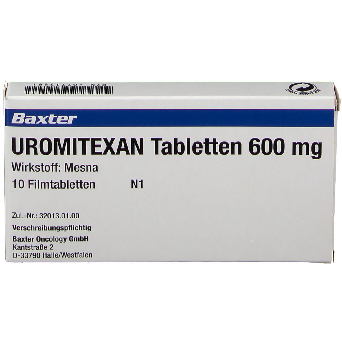 Uromitexan Tabletten 600 mg