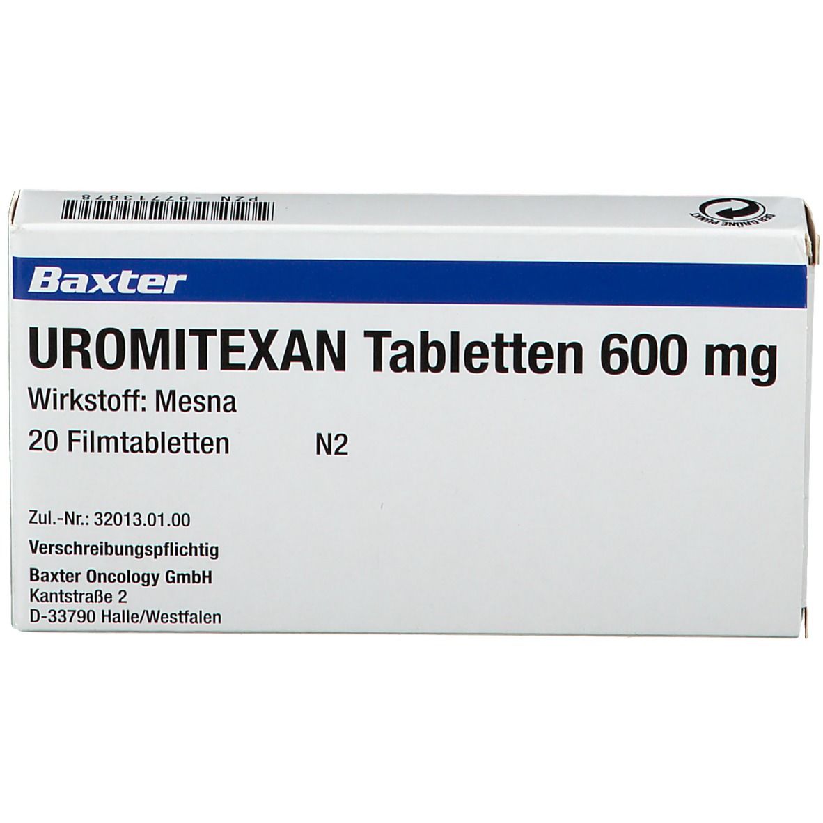 Uromitexan Tabletten 600 mg