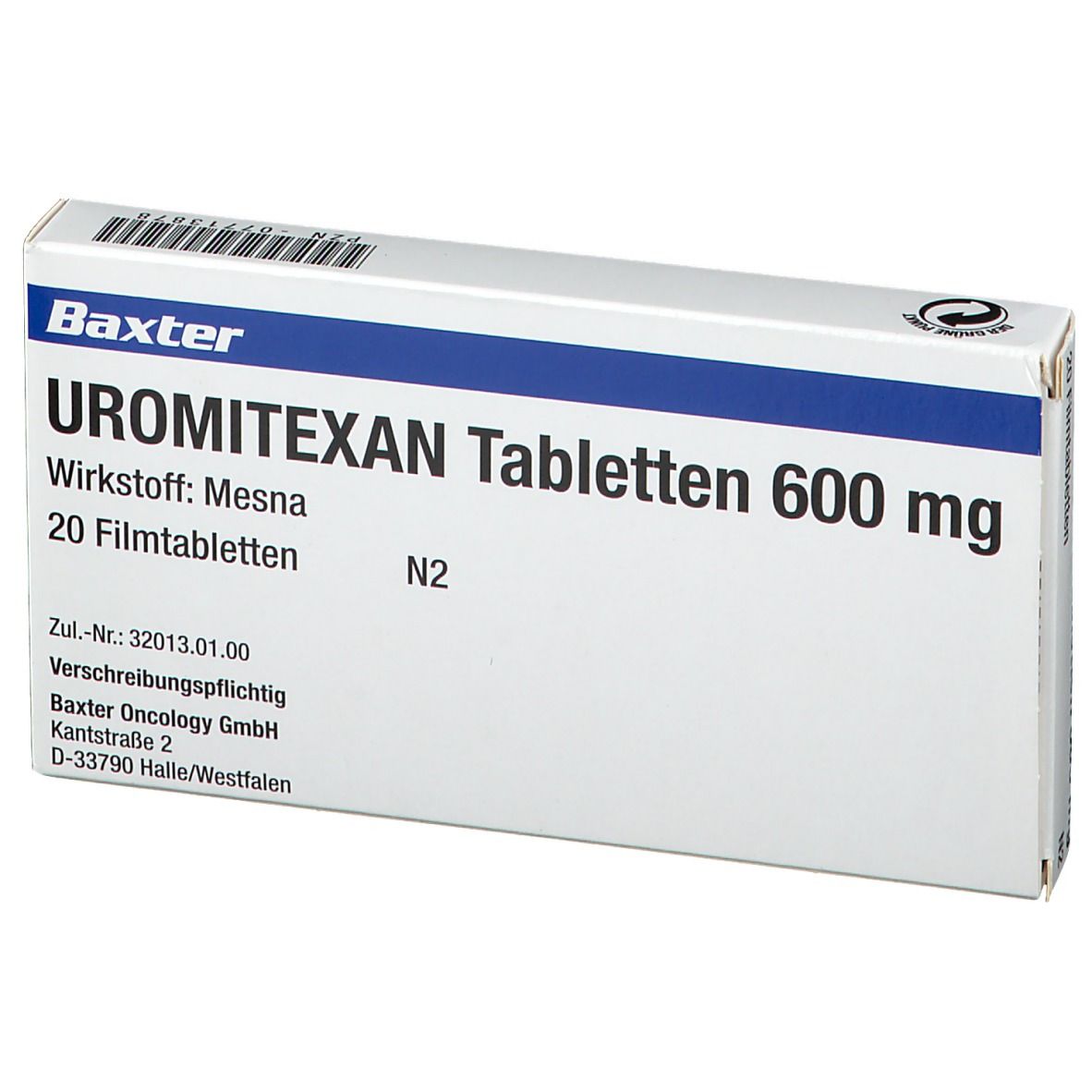 Uromitexan Tabletten 600 mg