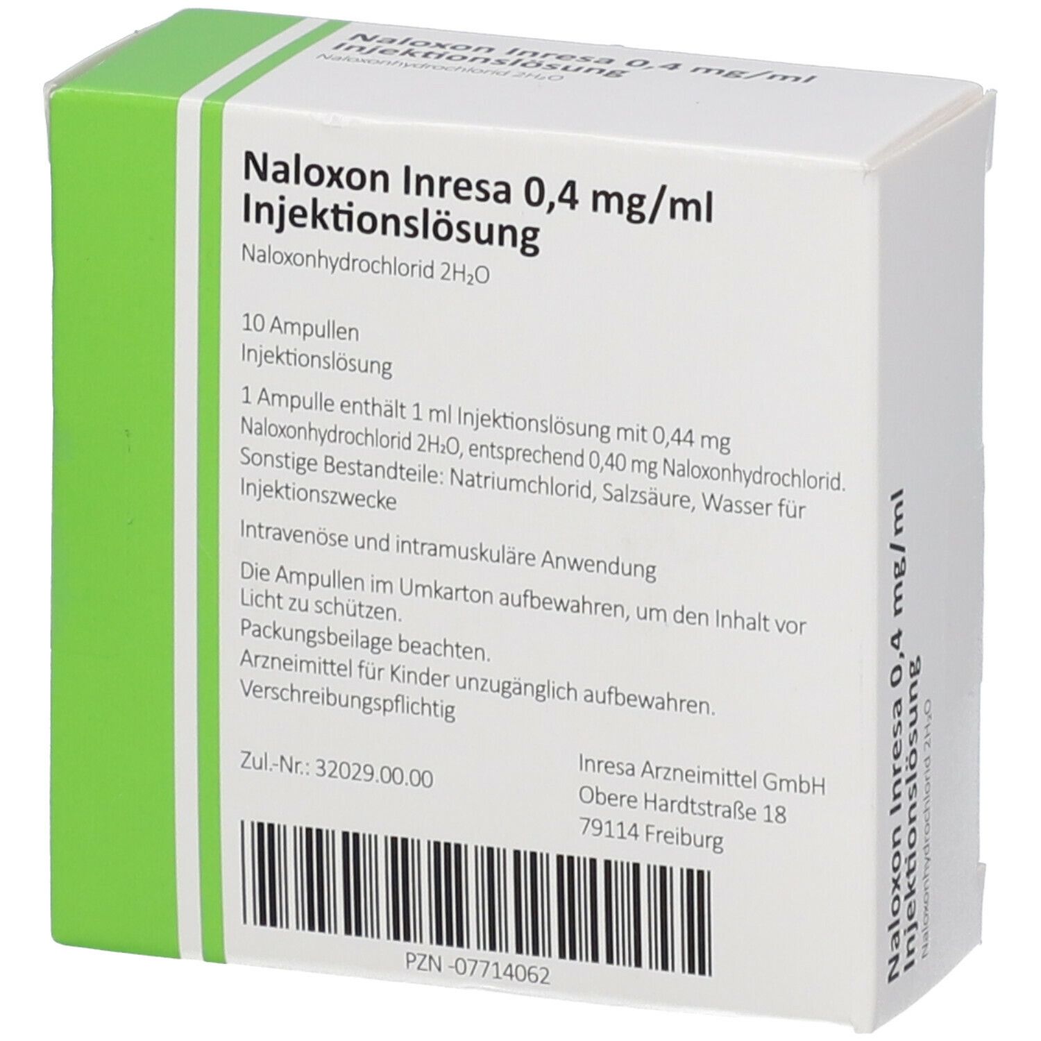 Naloxon Inresa 0,4 mg