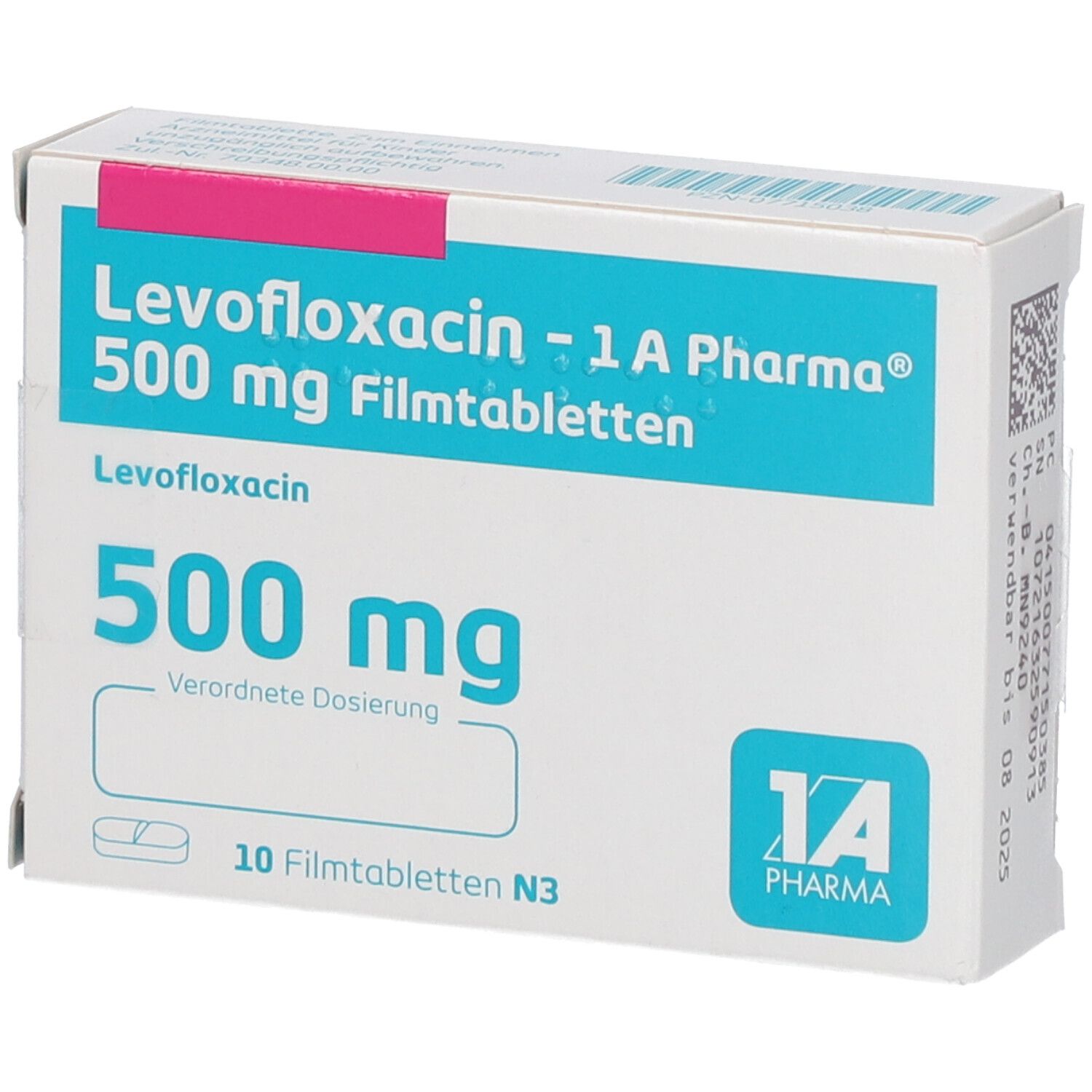 Levofloxacin 1A Phar 500Mg