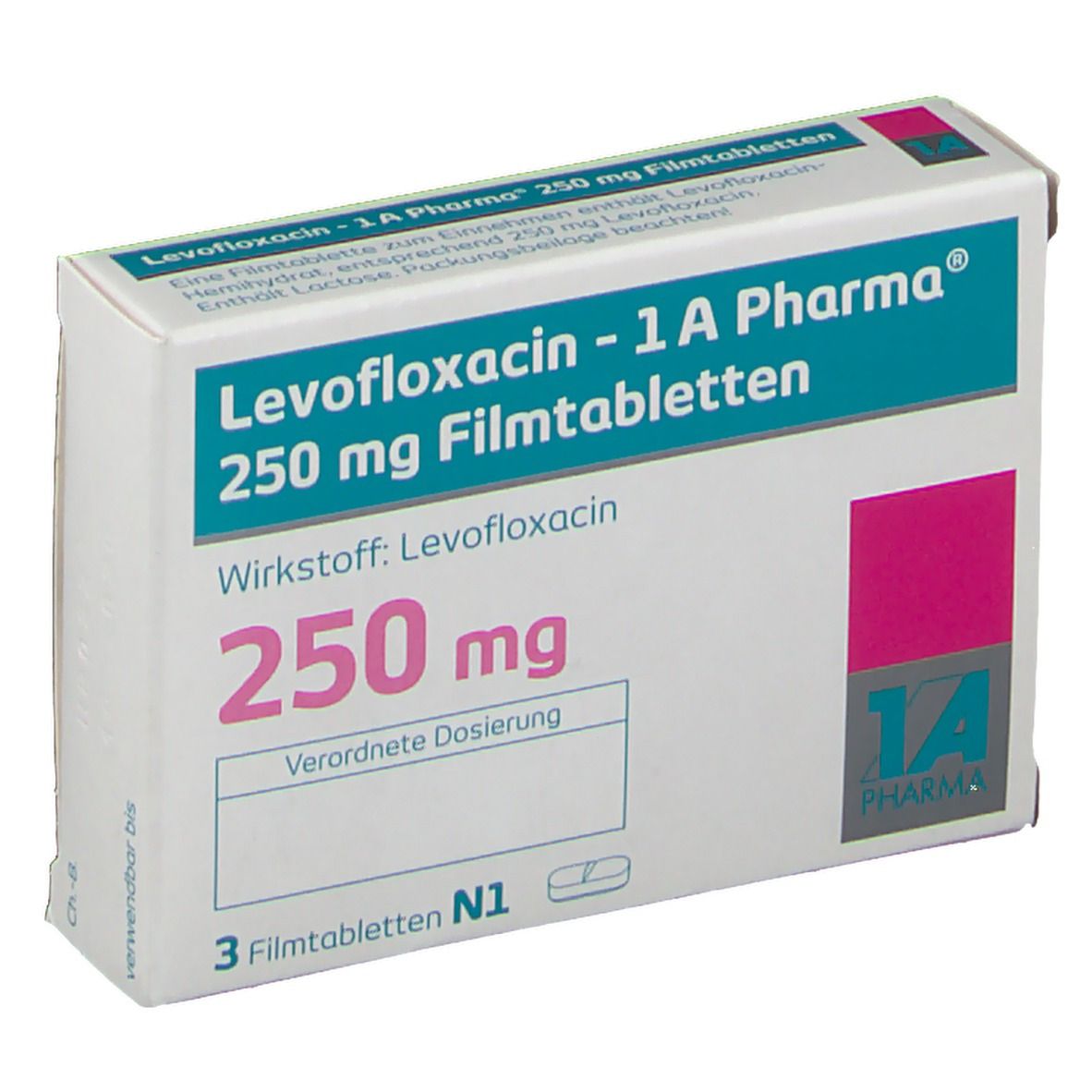 Levofloxacin - 1 A Pharma® 250 mg