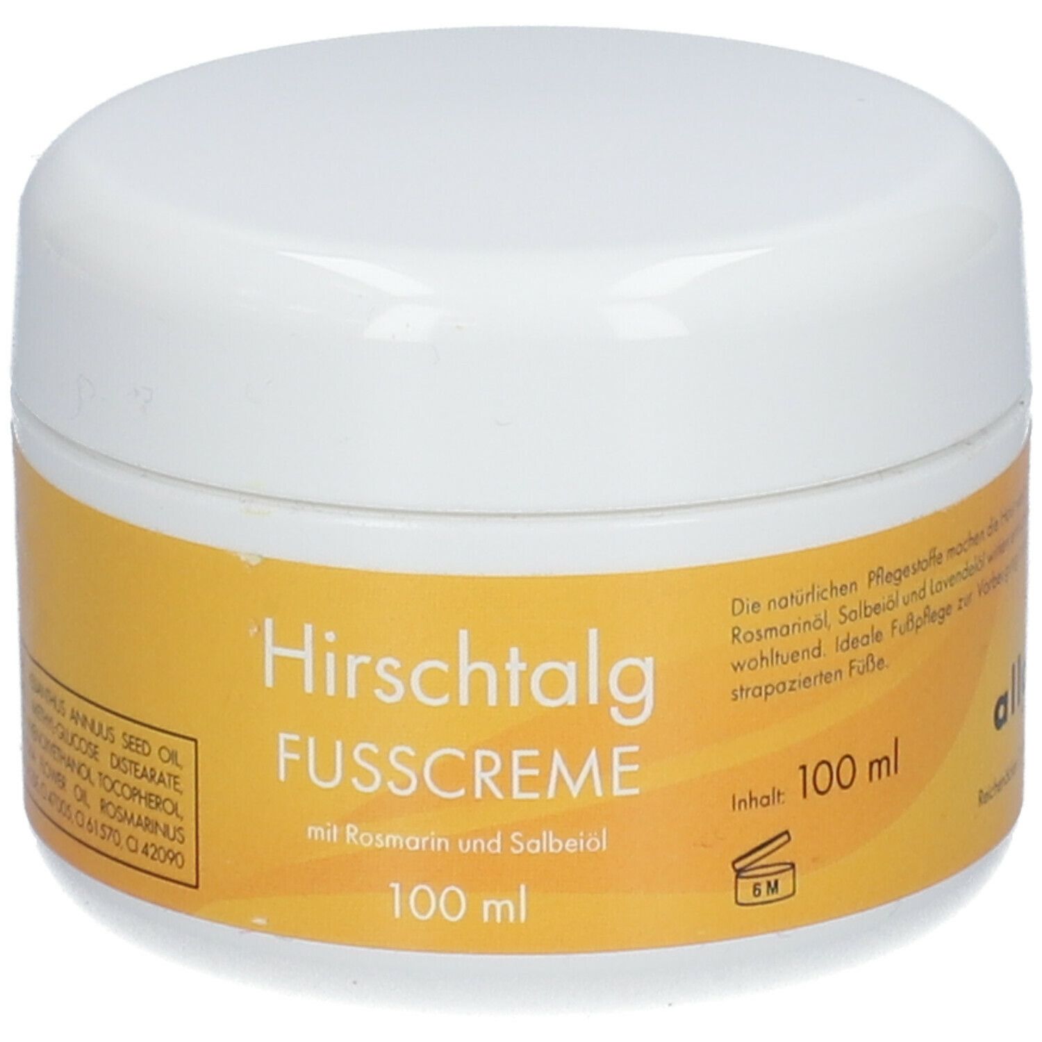 Hirschtalgcreme