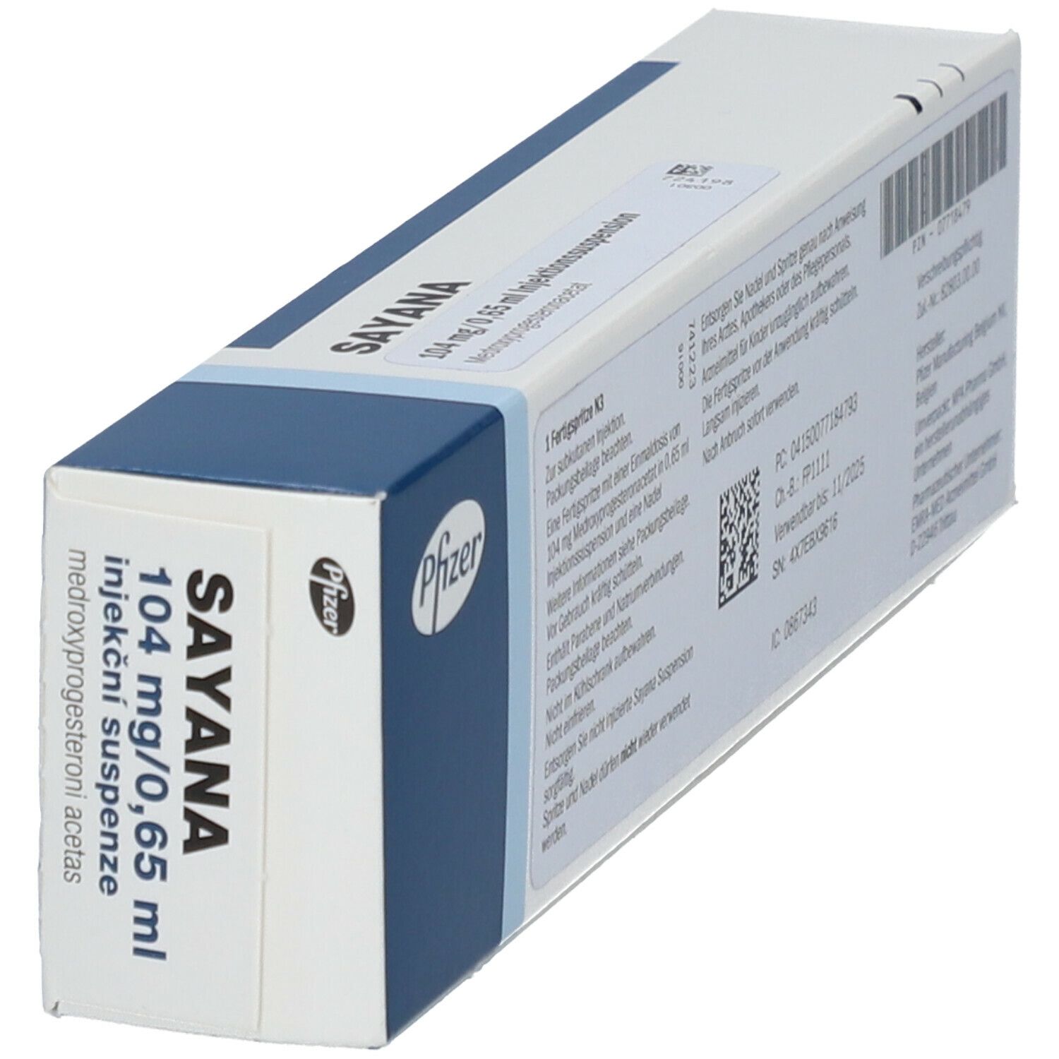 SAYANA 104 mg/0,65 ml Injekt.-Susp.i.e.Fertigspr.