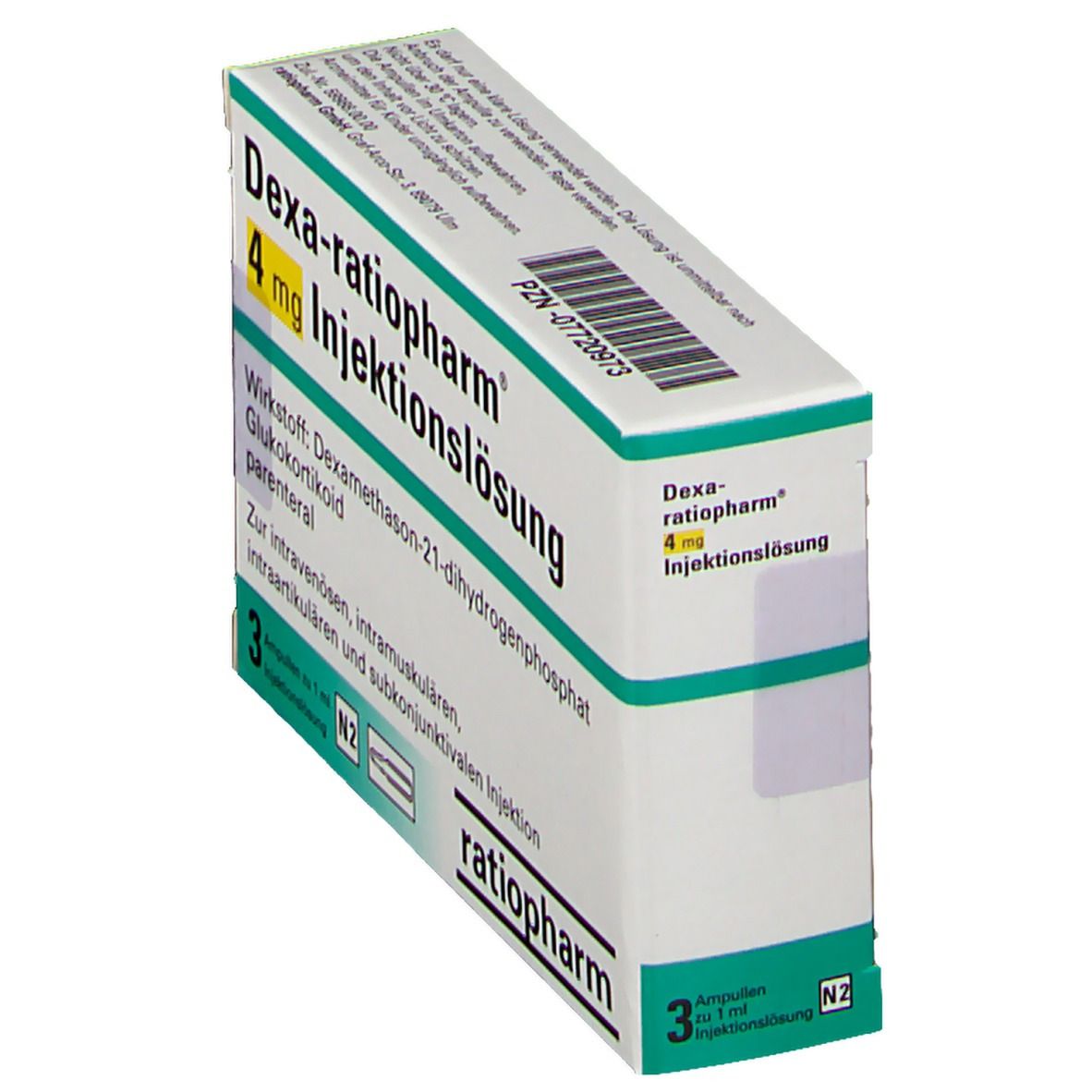 Dexa-Ratiopharm 4 mg Injektlösung Ampullen 3 St