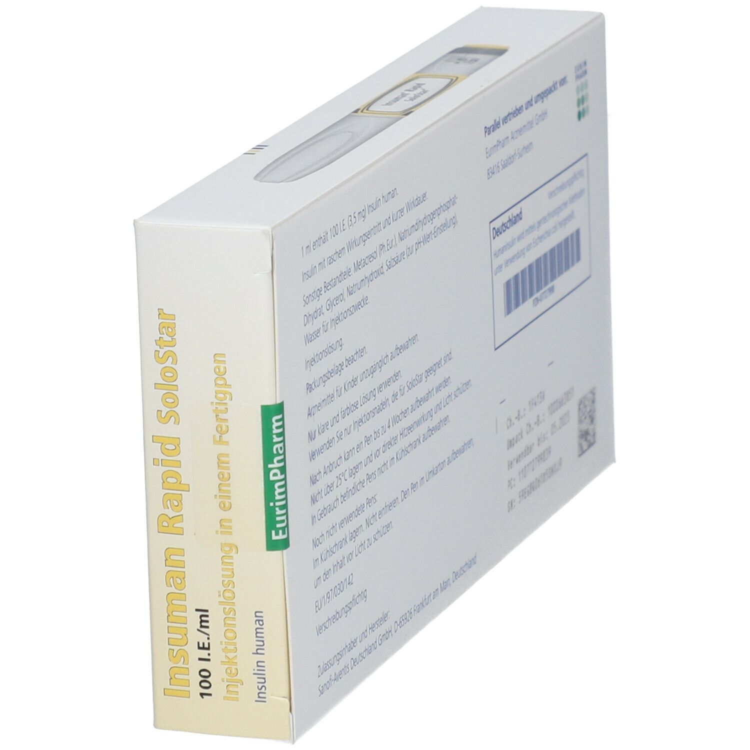 Insuman Rapid 100 I.E./ml SoloStar