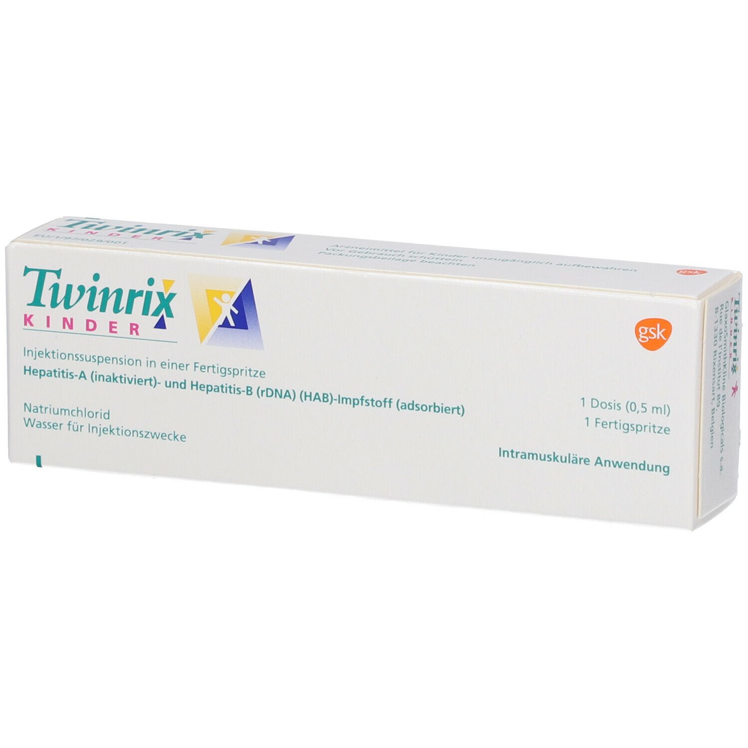 Twinrix Kinder Impfdosis Inj.-Sus.i.e.FS o.Kanüle 1x1 St Injektionssuspension