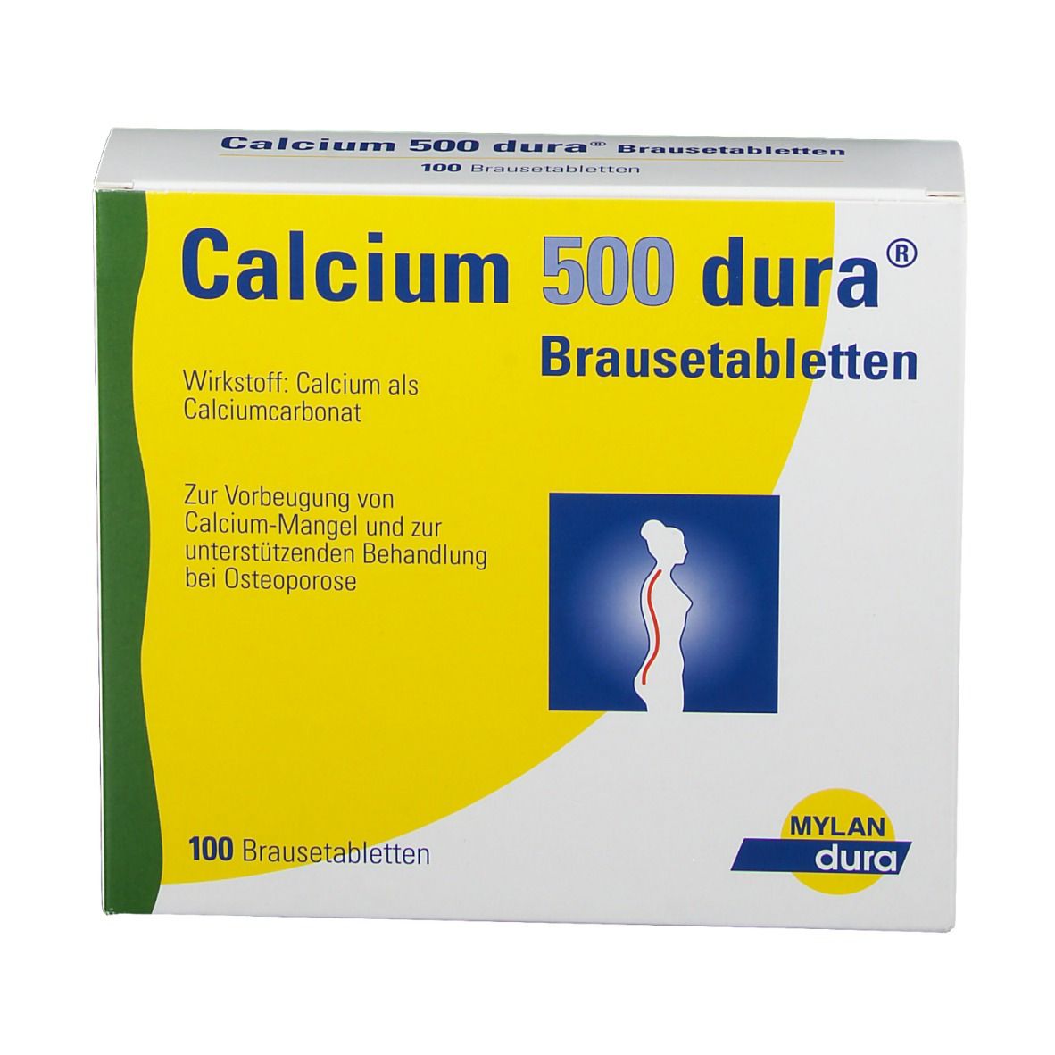 Calcium-dura® 500 Brausetabletten