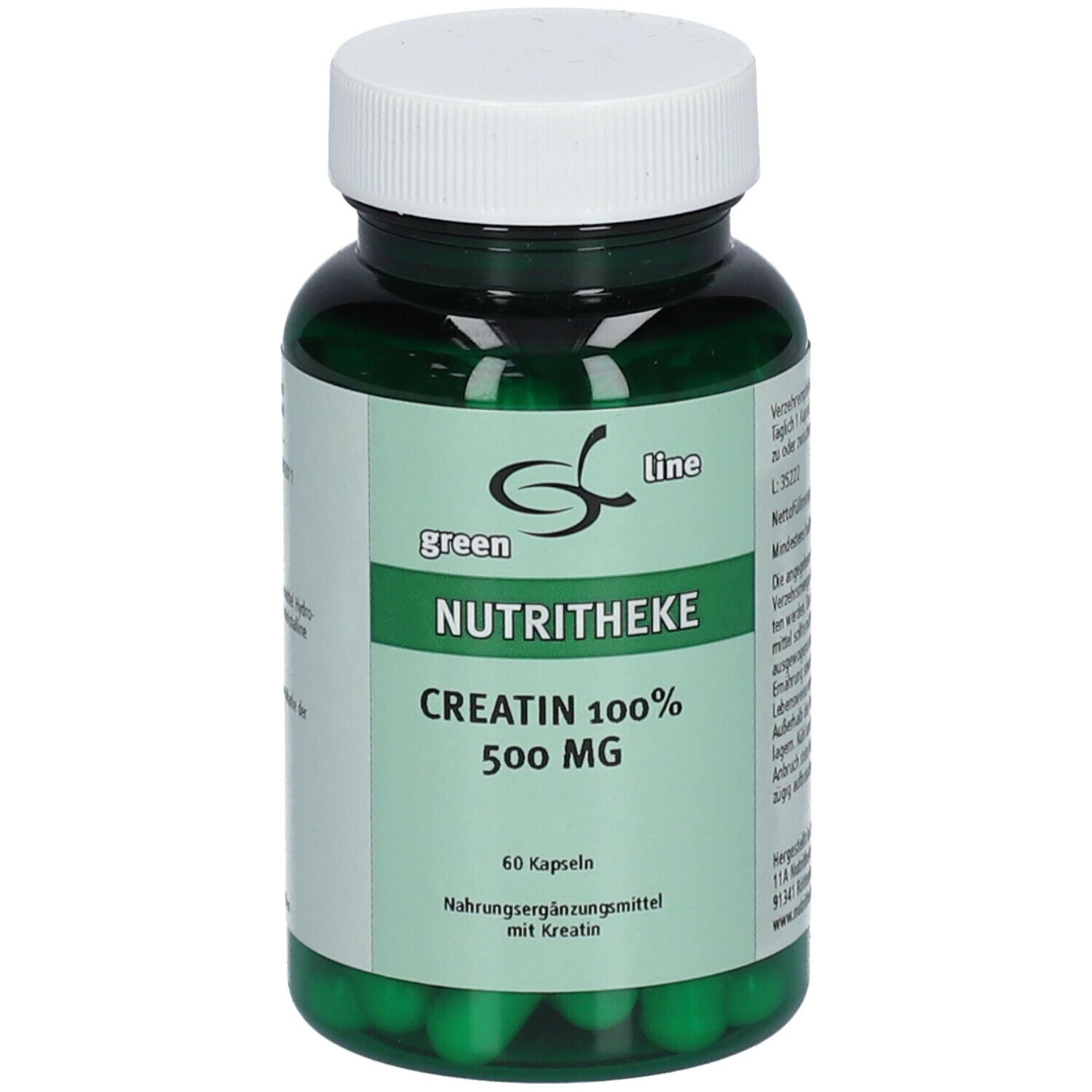 green line Creatin 100 % 500 mg