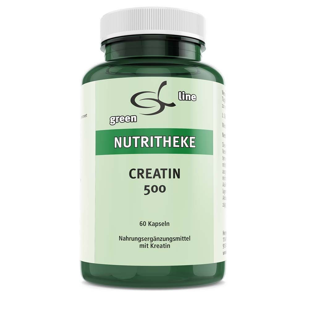 green line NUTRITHEKE Creatin 100 % 500 mg