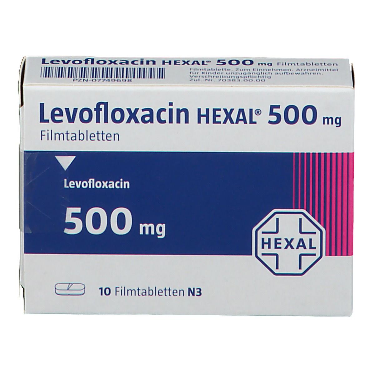 Levofloxacin HEXAL® 500 mg