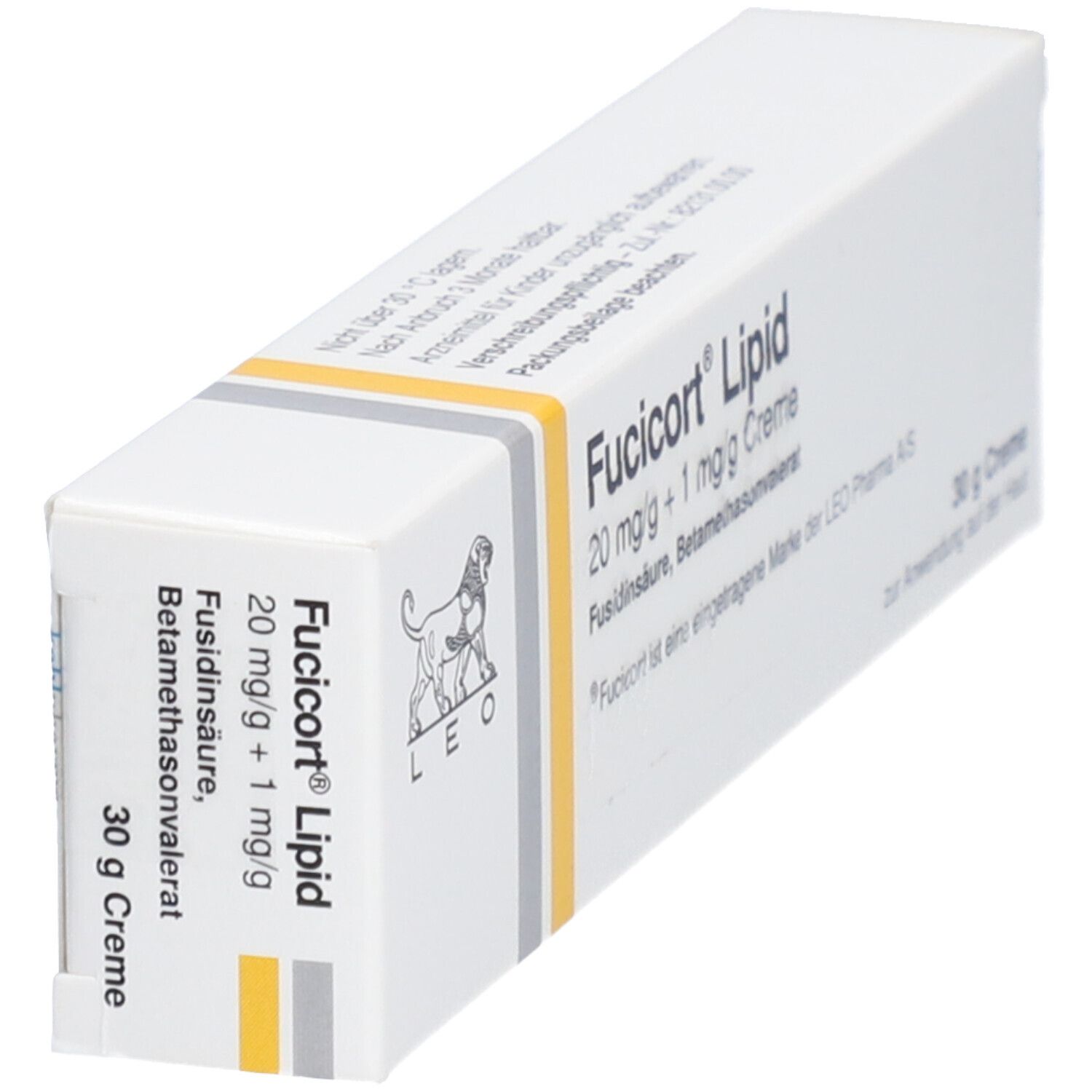 Fucicort Lipid 20 mg/g + 1 Creme 30 g