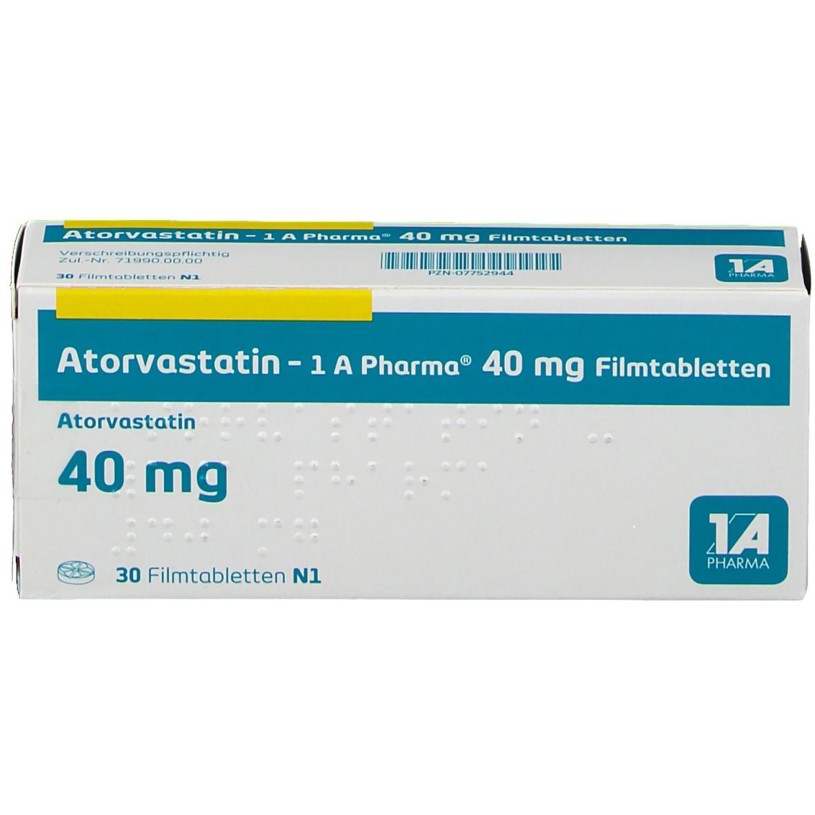 Atorvastatin 1A Phar 40Mg